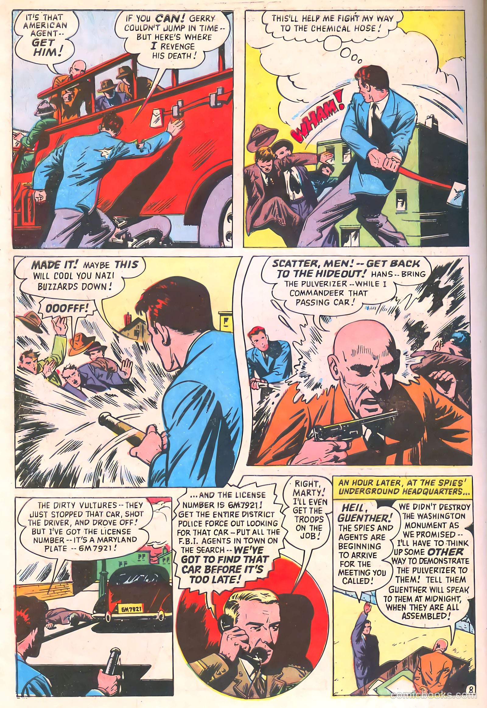 Spy-Hunters #8 — page 42 of 52