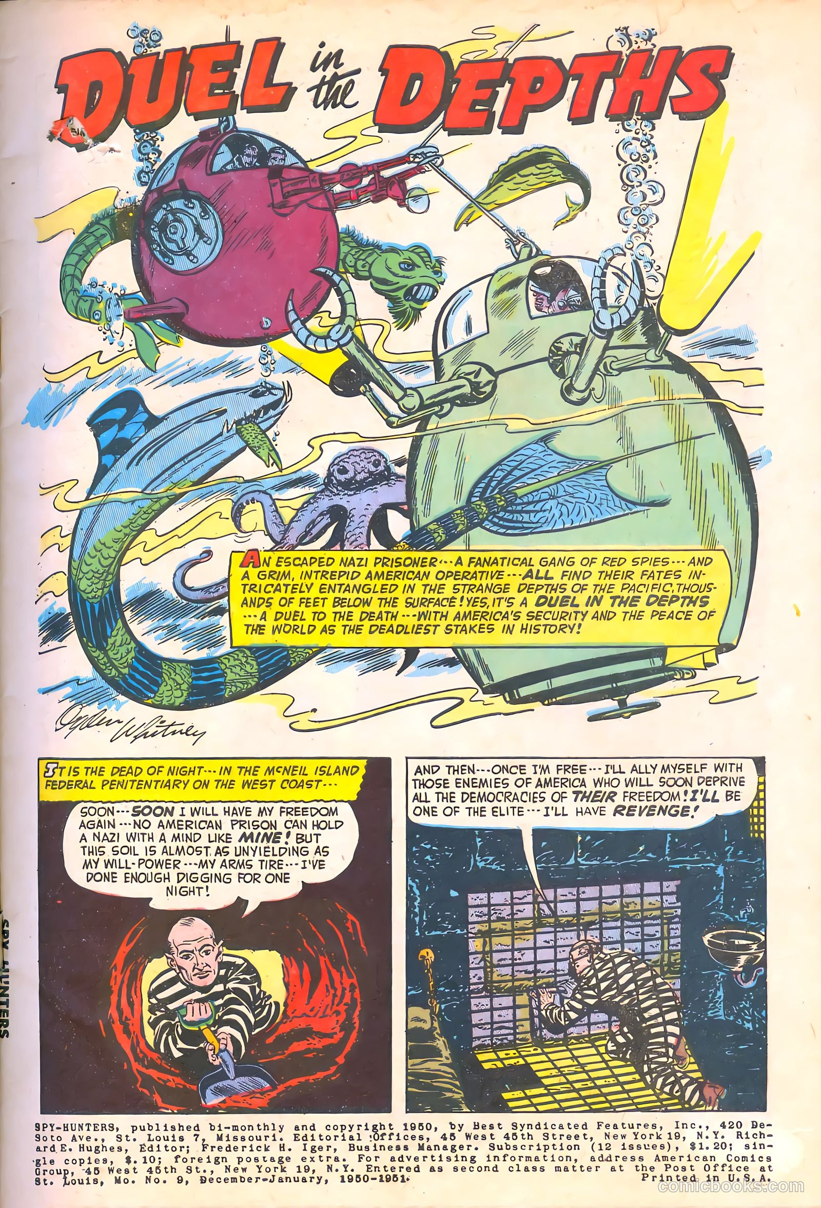 Spy-Hunters #9 — page 3 of 52