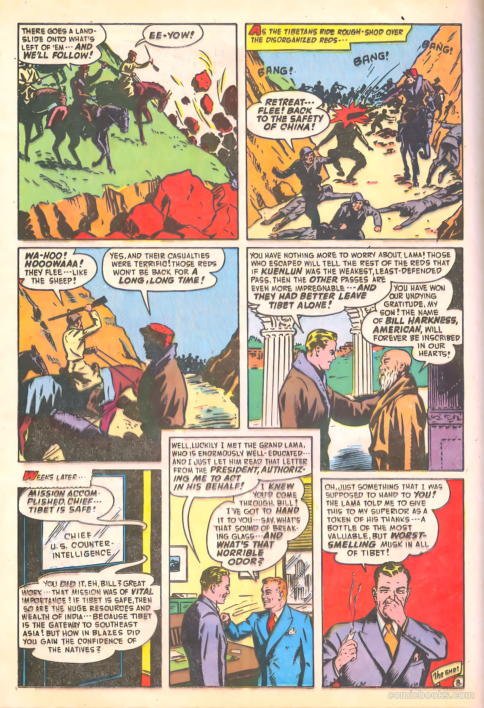 Spy-Hunters #9 — page 36 of 52
