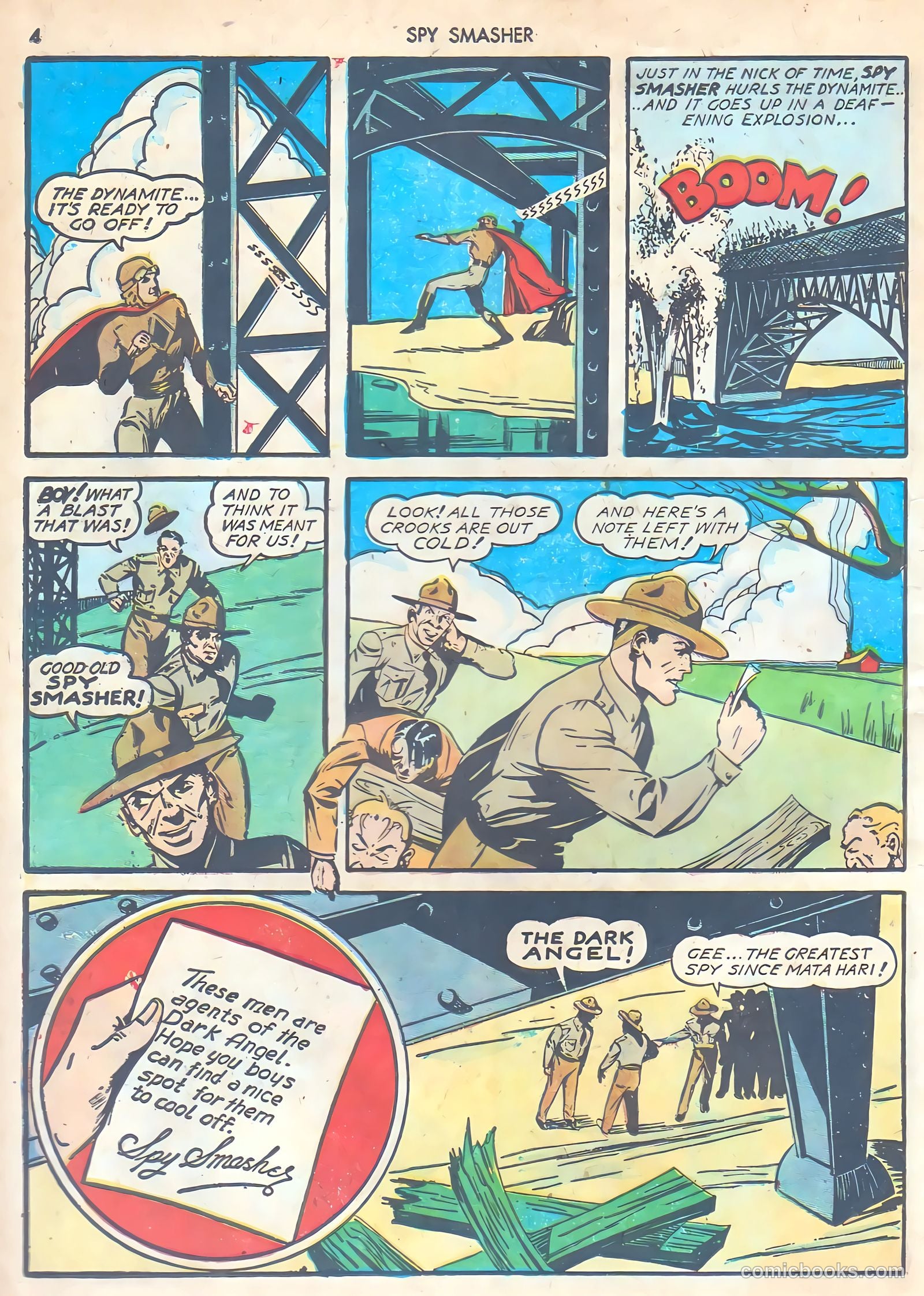 Spy Smasher #1 — page 6 of 68