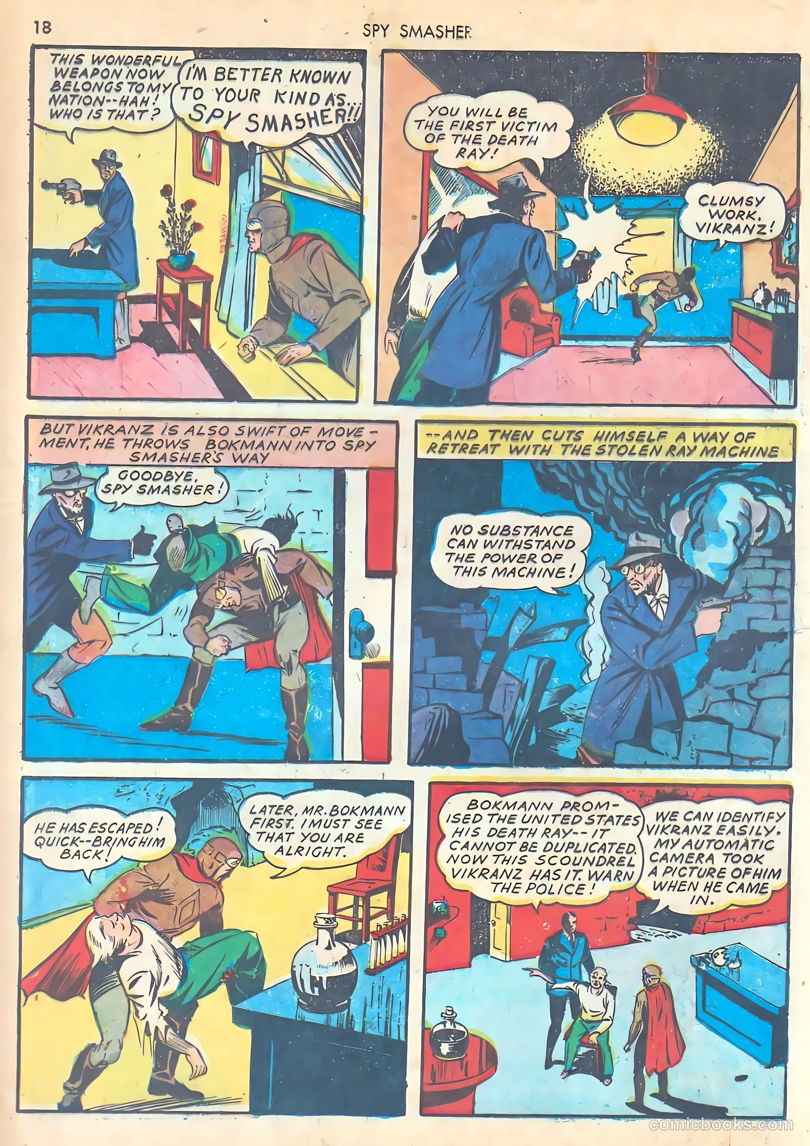 Spy Smasher #1 — page 20 of 68