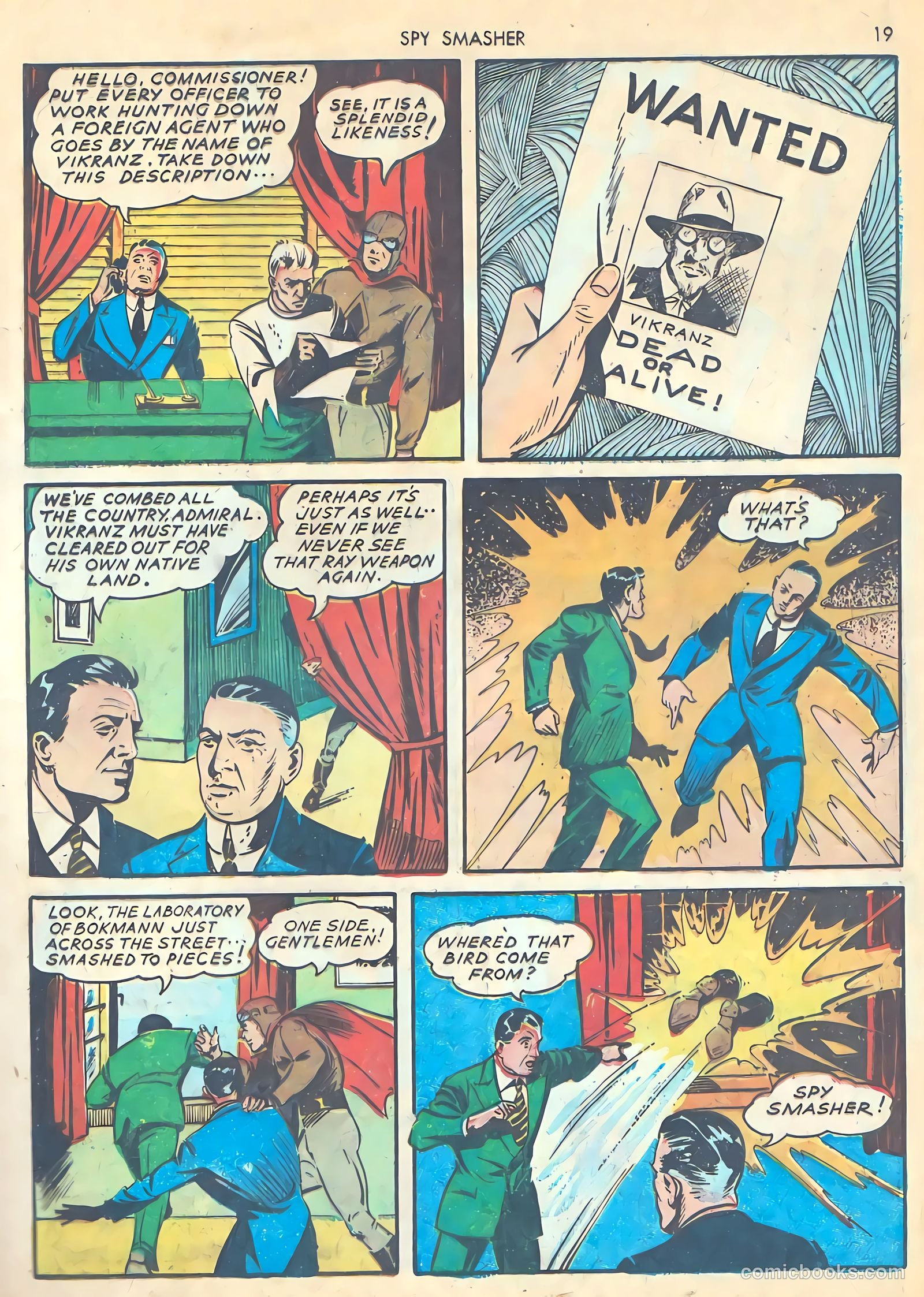Spy Smasher #1 — page 21 of 68