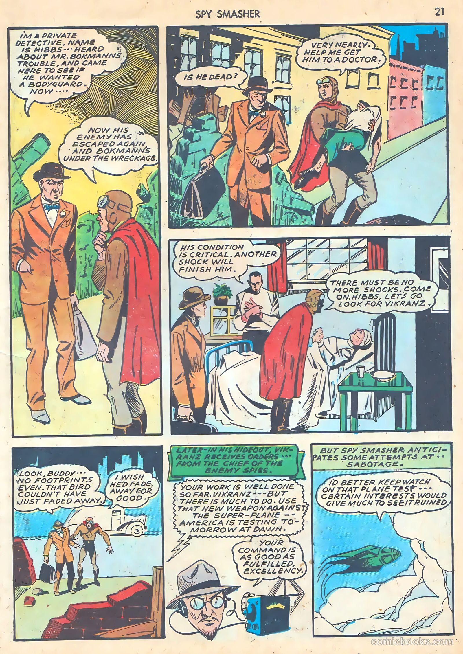 Spy Smasher #1 — page 23 of 68