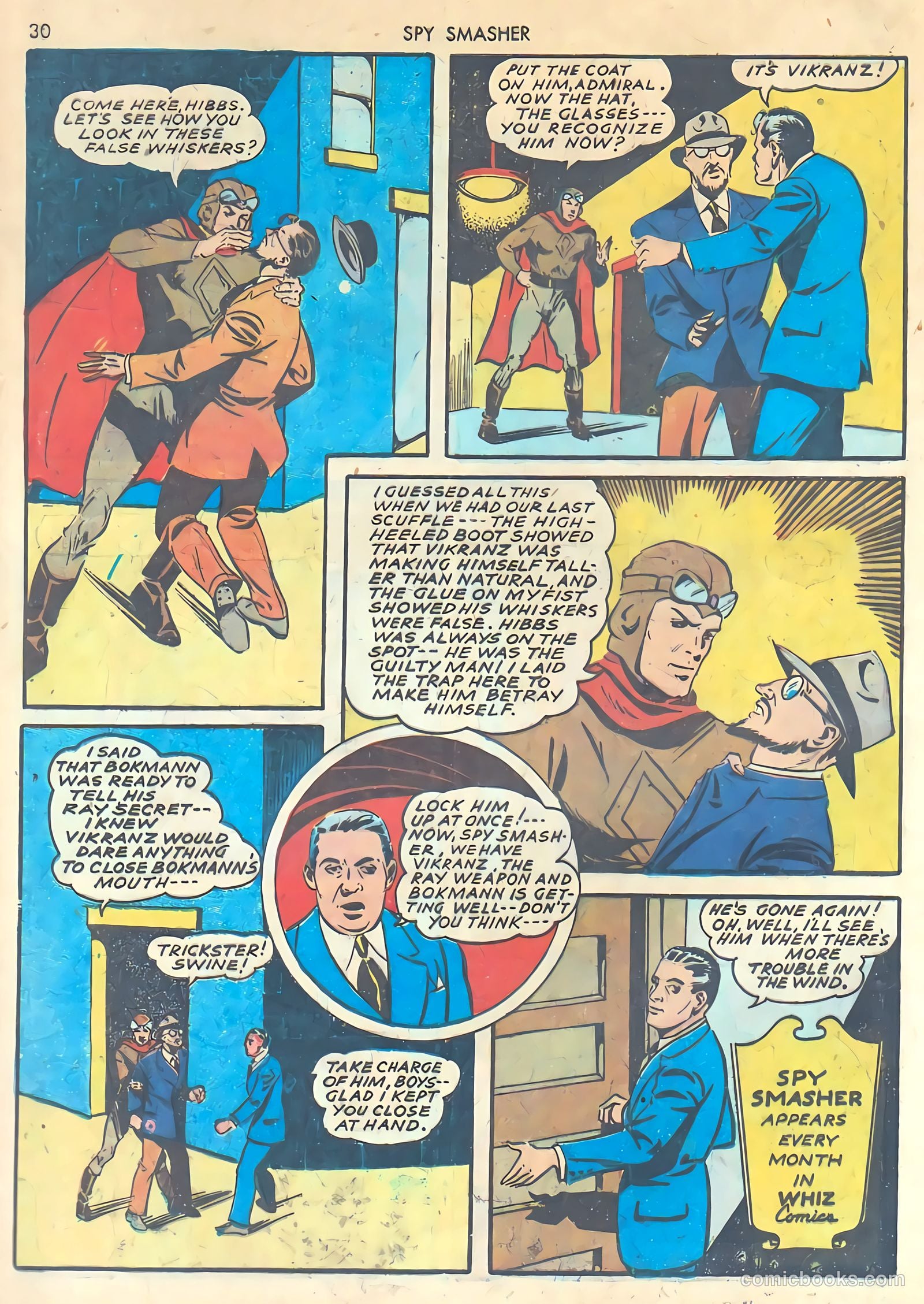 Spy Smasher #1 — page 32 of 68