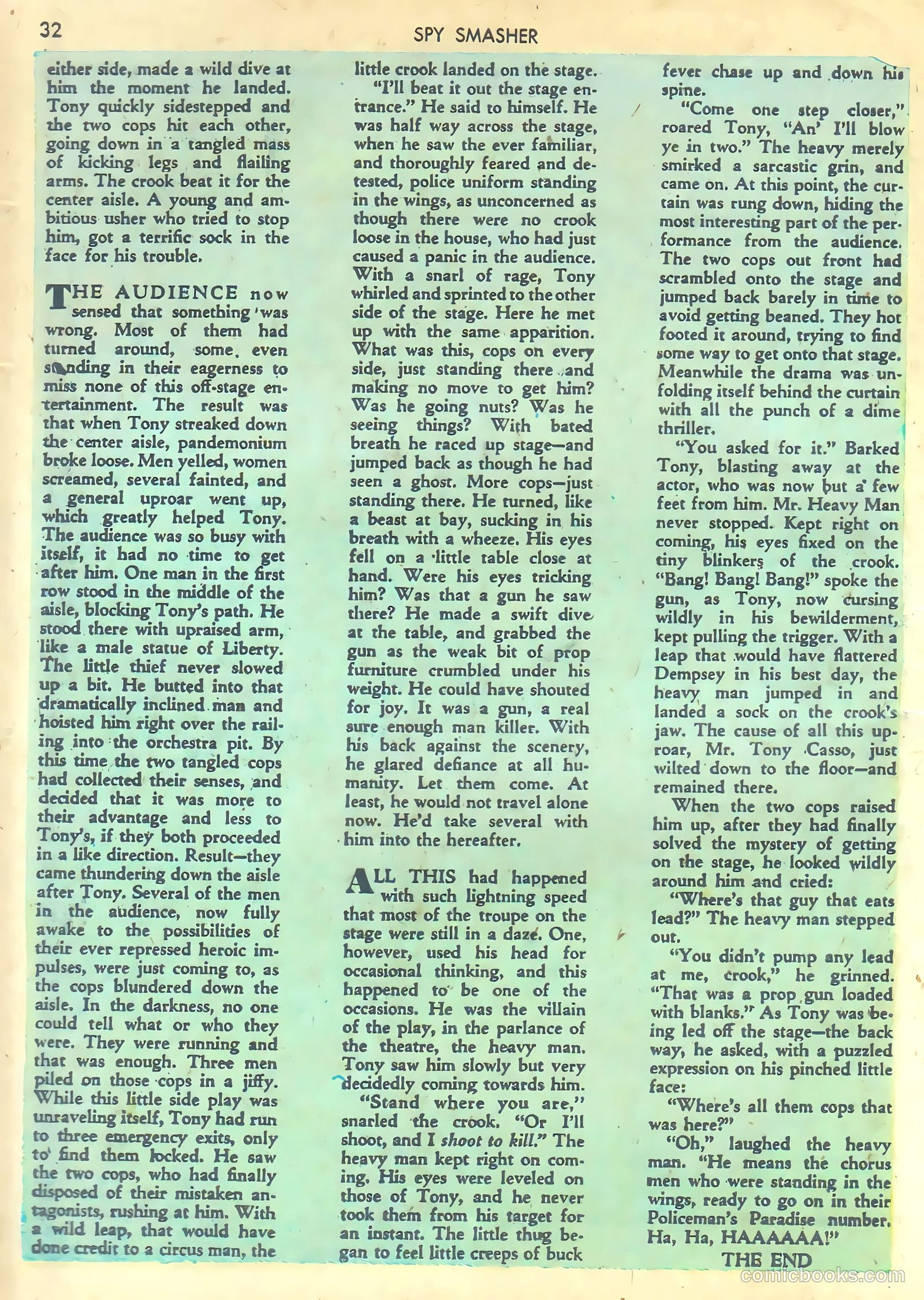 Spy Smasher #1 — page 34 of 68