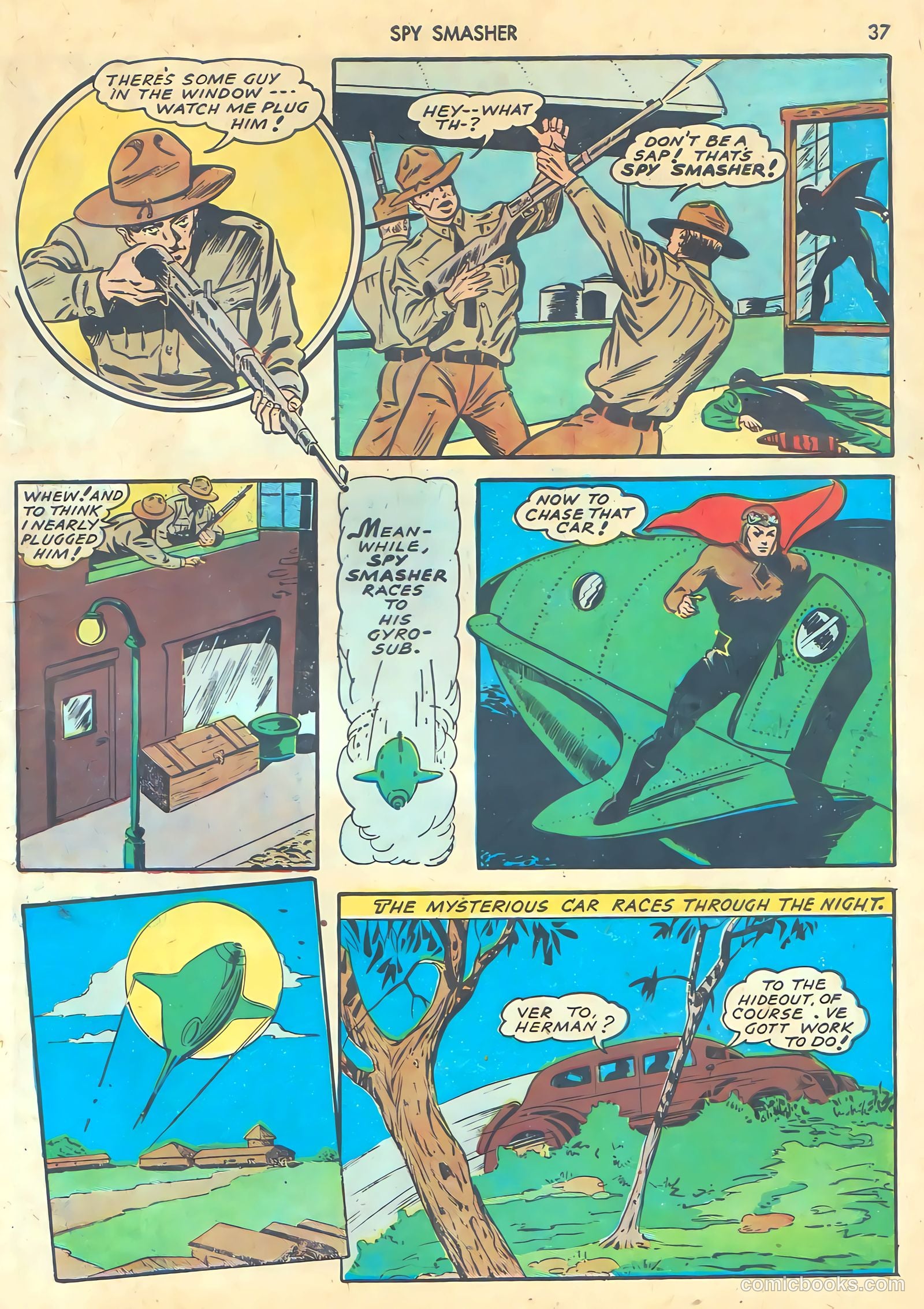 Spy Smasher #1 — page 39 of 68