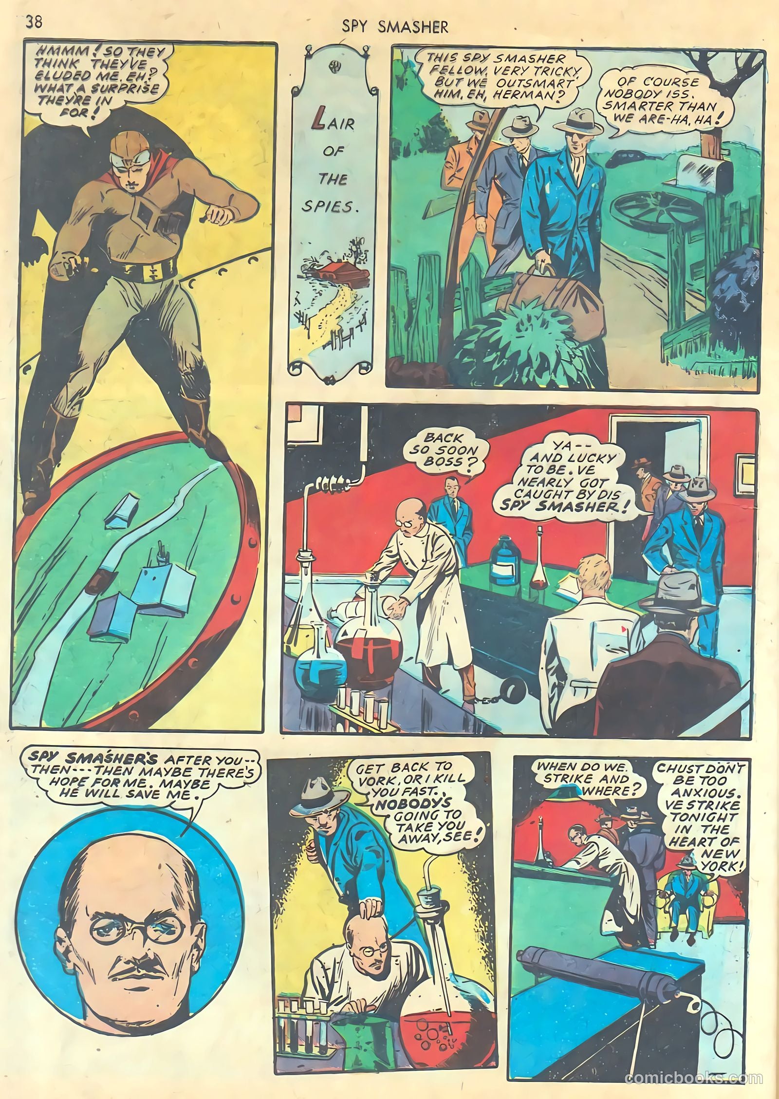 Spy Smasher #1 — page 40 of 68