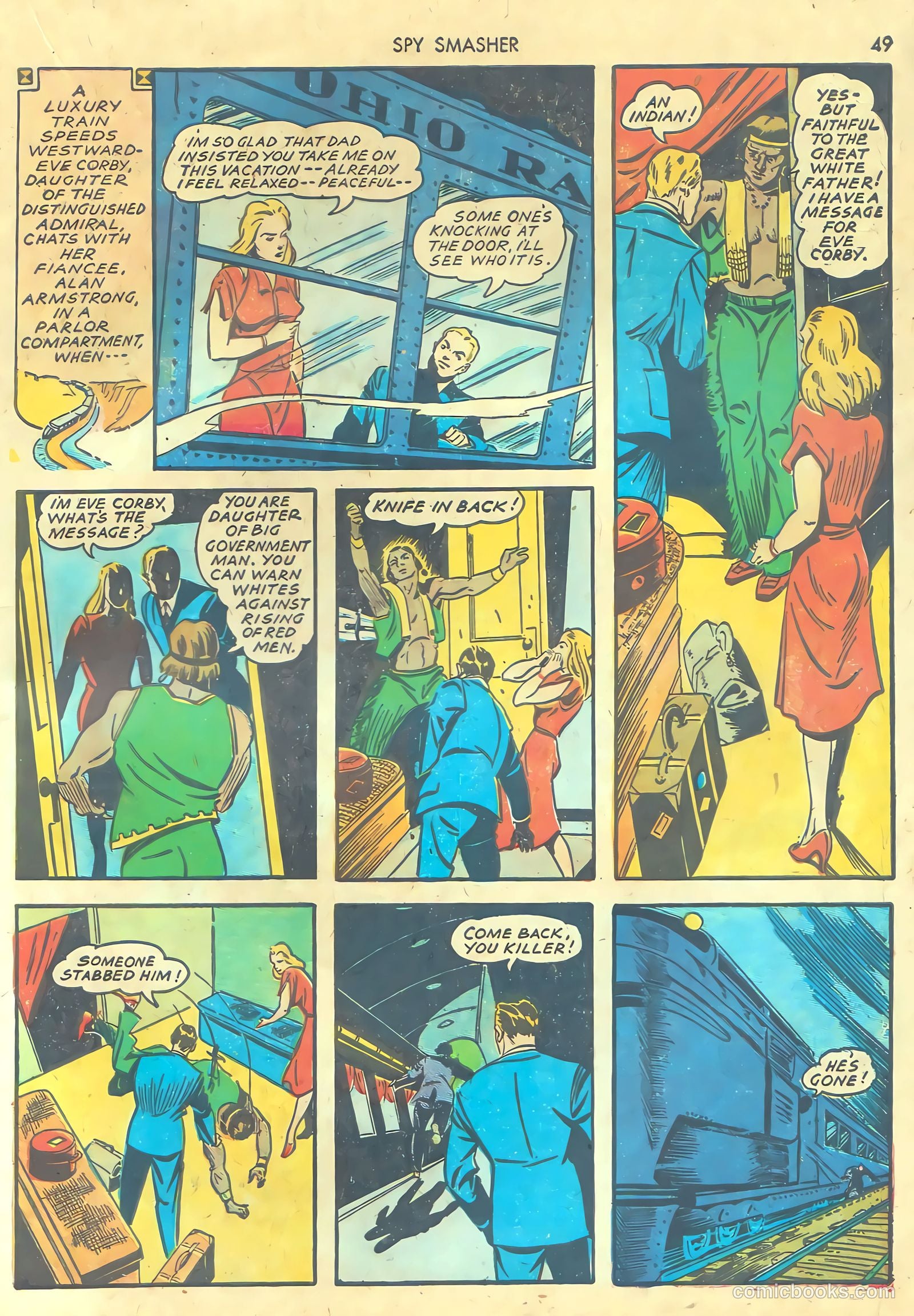 Spy Smasher #1 — page 51 of 68