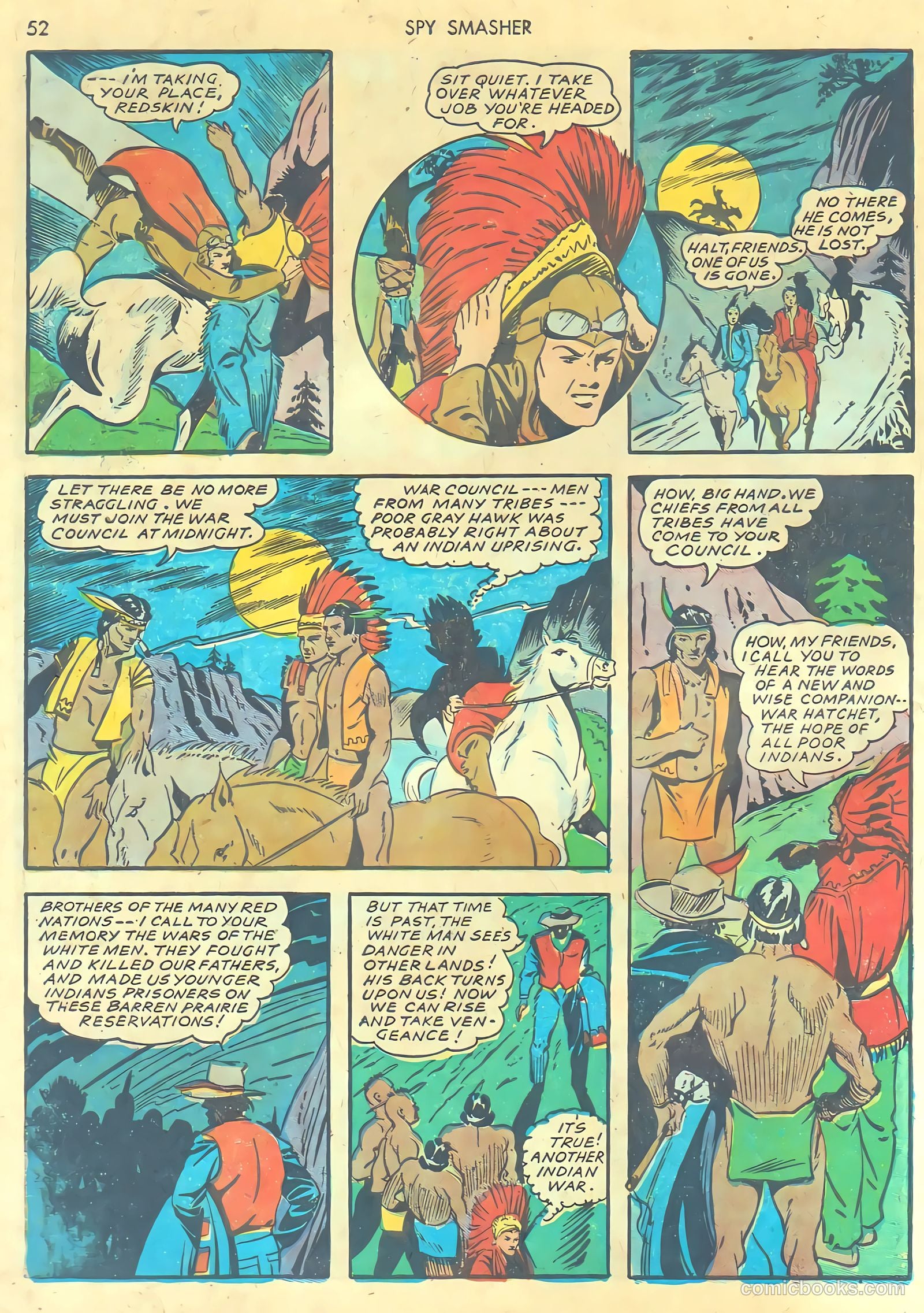 Spy Smasher #1 — page 54 of 68