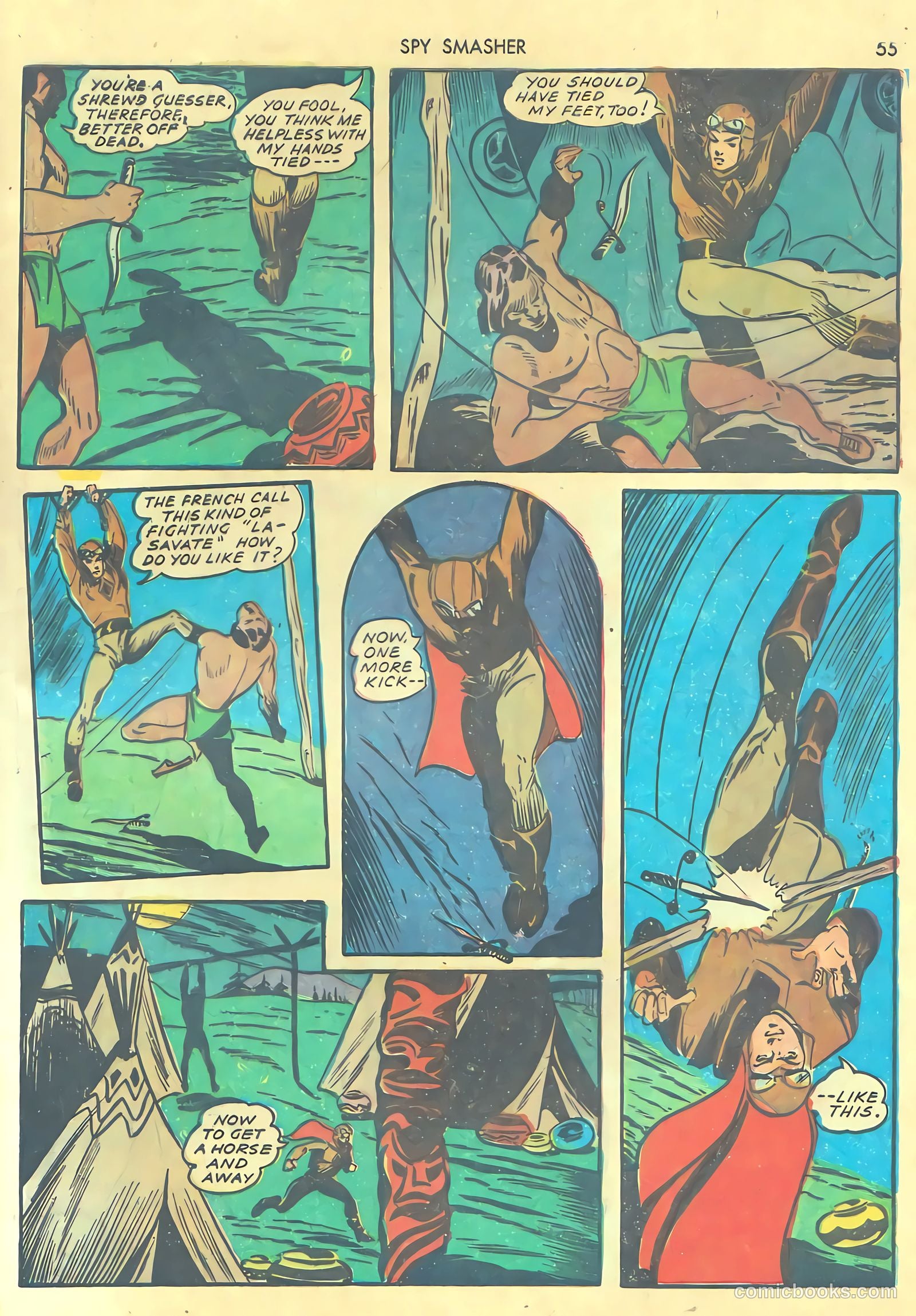 Spy Smasher #1 — page 57 of 68