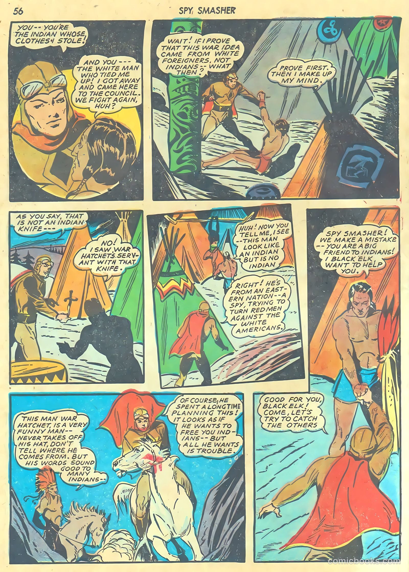Spy Smasher #1 — page 58 of 68