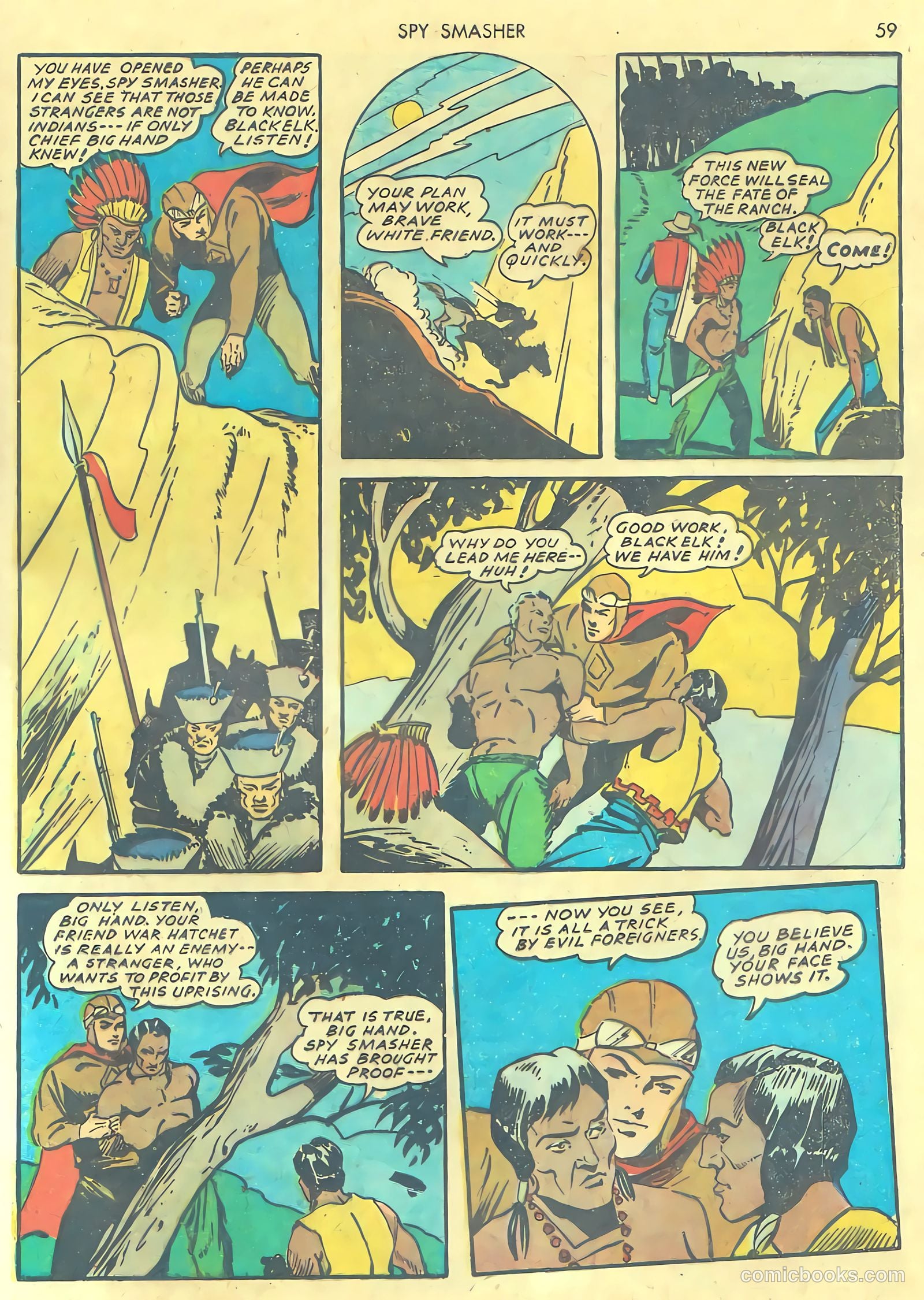 Spy Smasher #1 — page 61 of 68