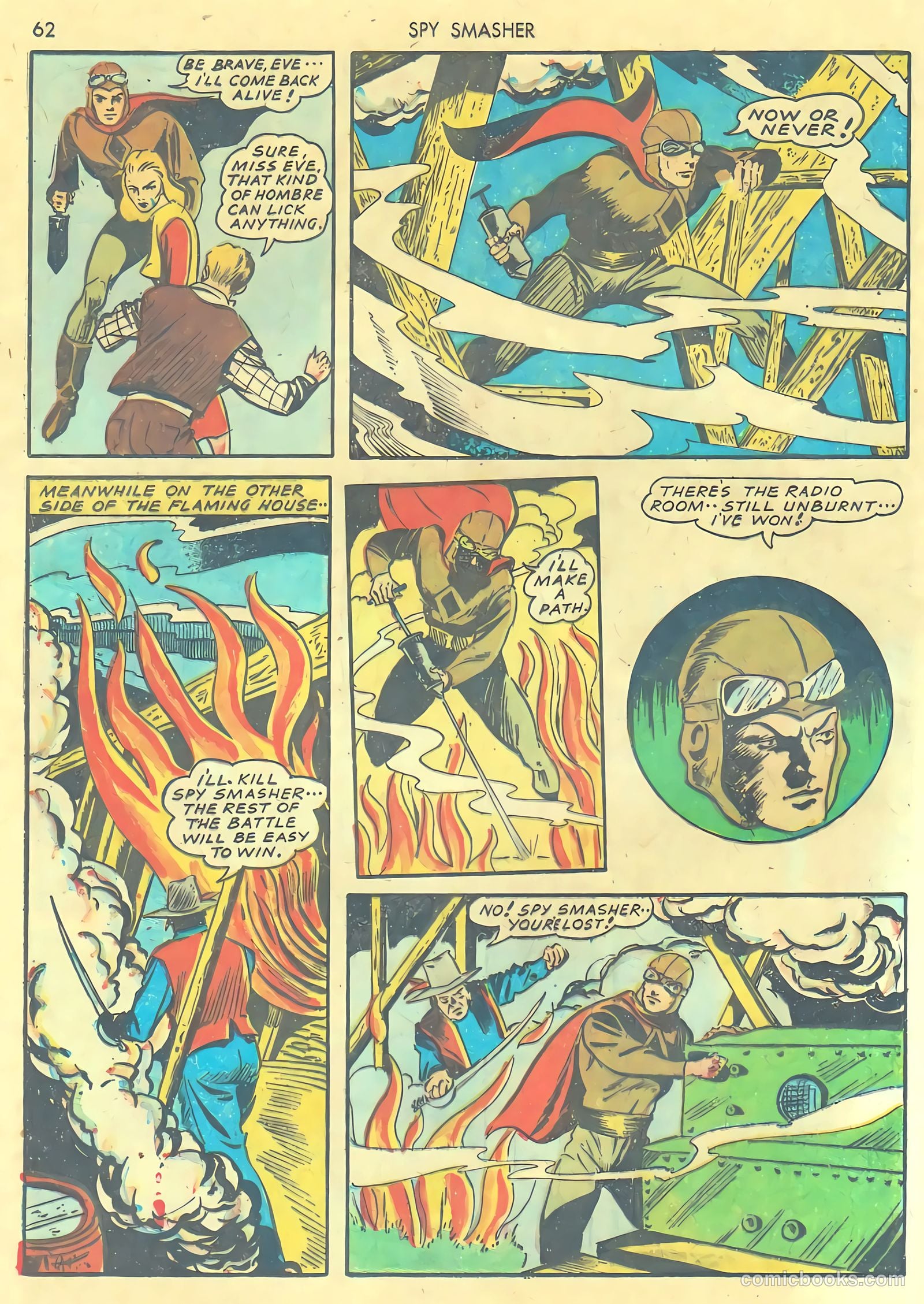 Spy Smasher #1 — page 64 of 68