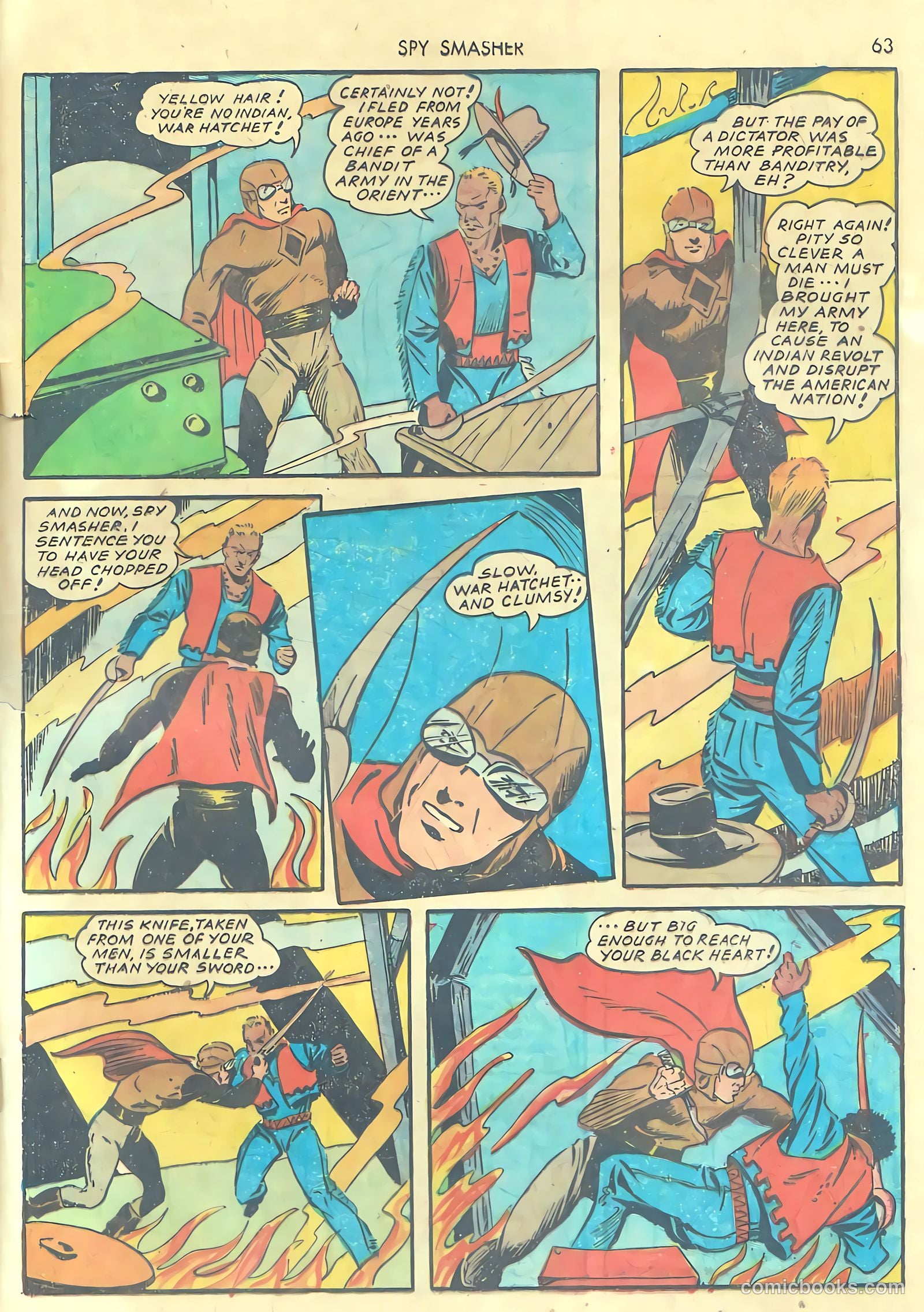 Spy Smasher #1 — page 65 of 68