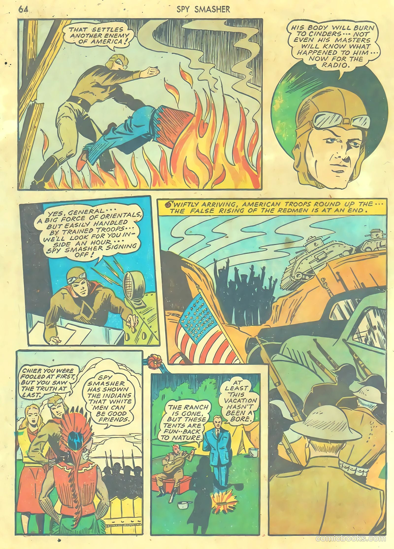Spy Smasher #1 — page 66 of 68