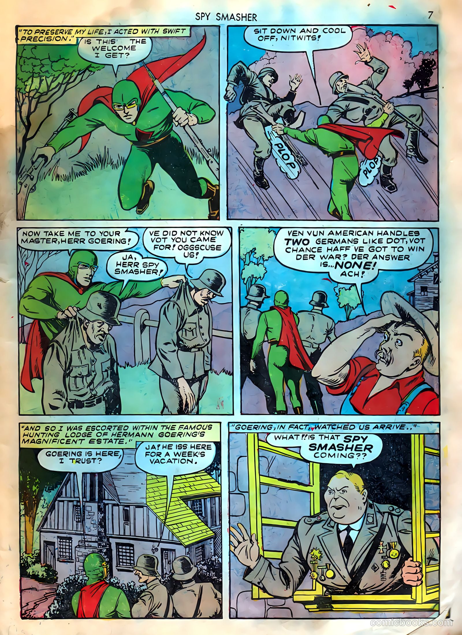 Spy Smasher #10 — page 8 of 69