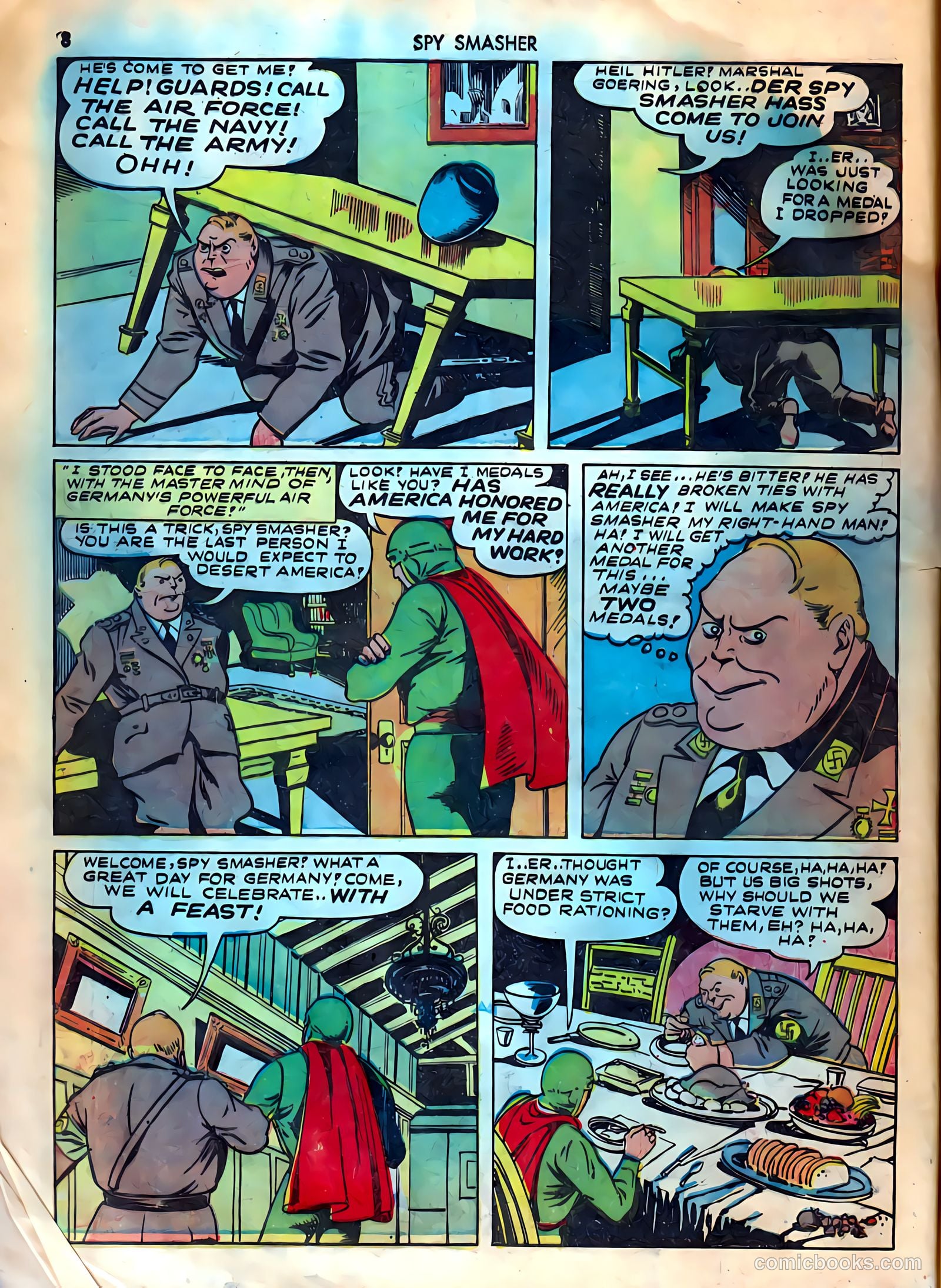 Spy Smasher #10 — page 9 of 69
