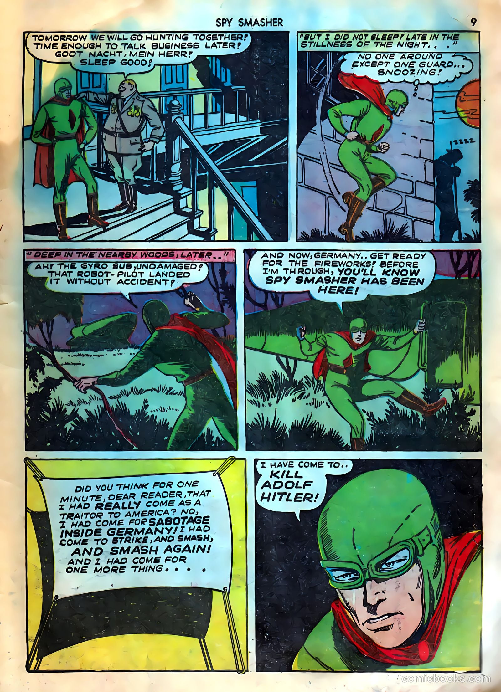Spy Smasher #10 — page 10 of 69