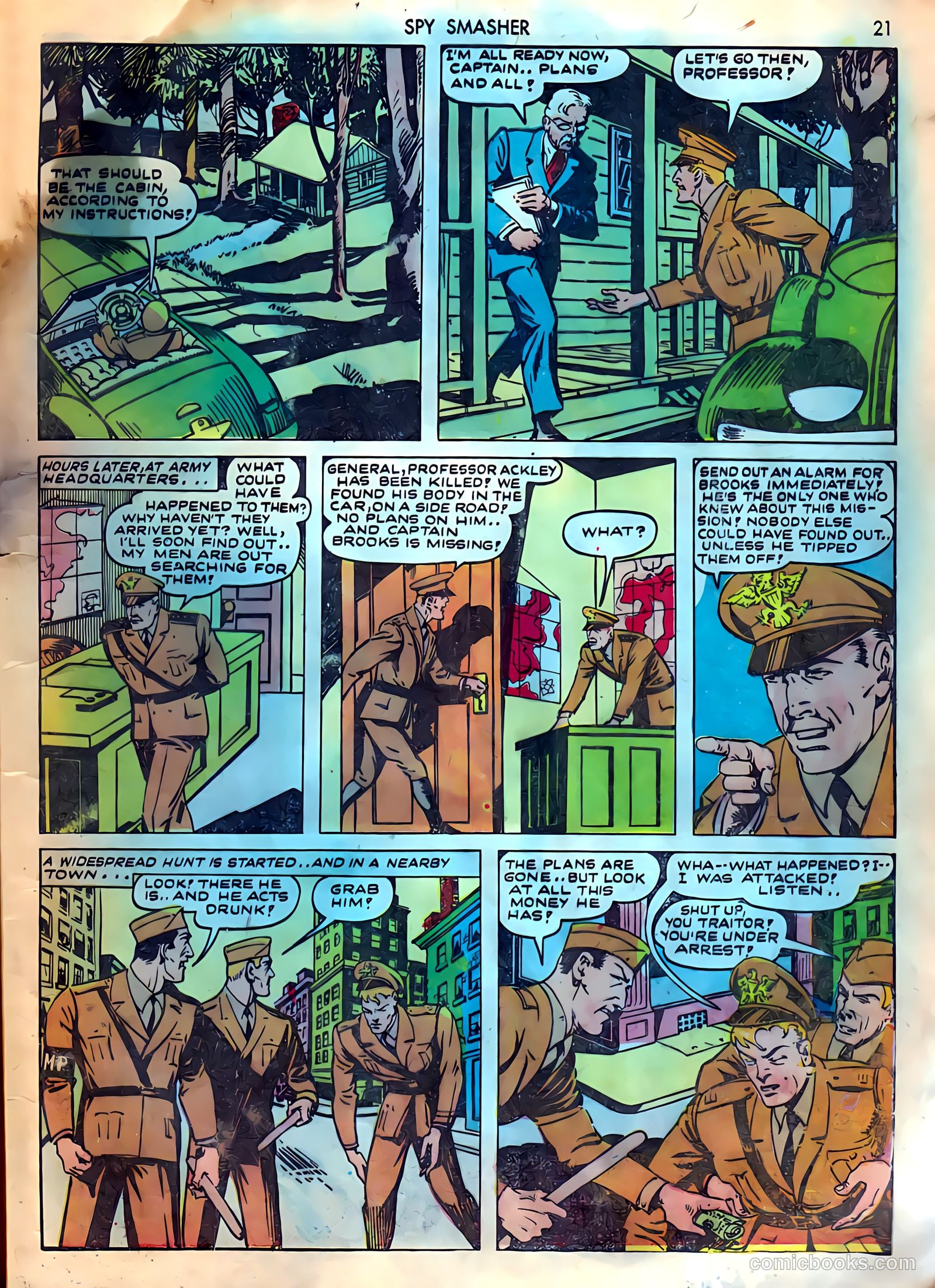 Spy Smasher #10 — page 22 of 69