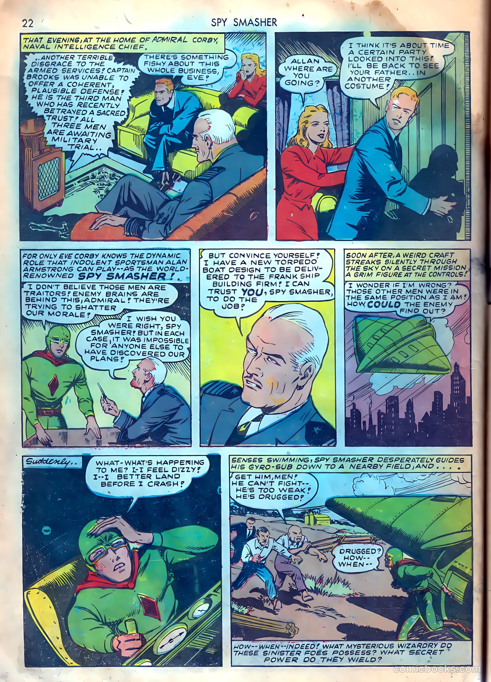 Spy Smasher #10 — page 23 of 69