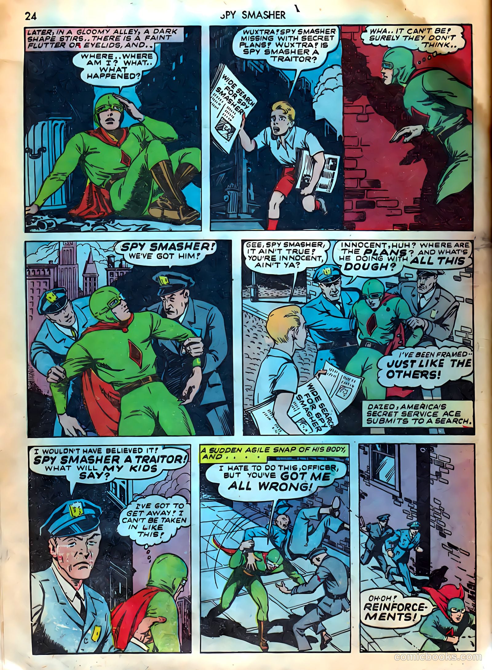Spy Smasher #10 — page 25 of 69