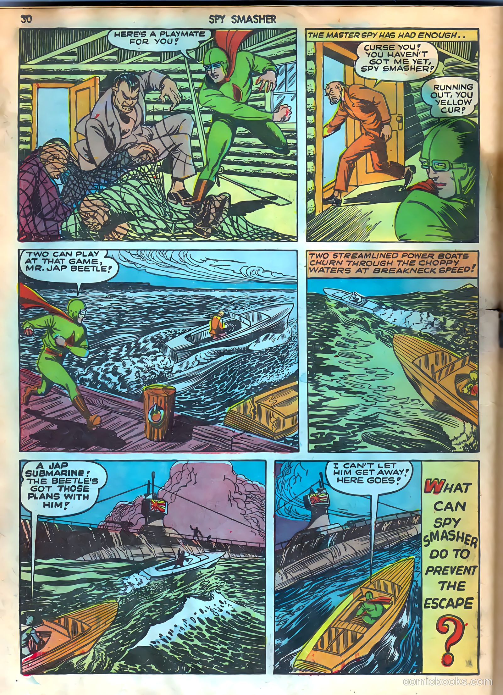 Spy Smasher #10 — page 31 of 69