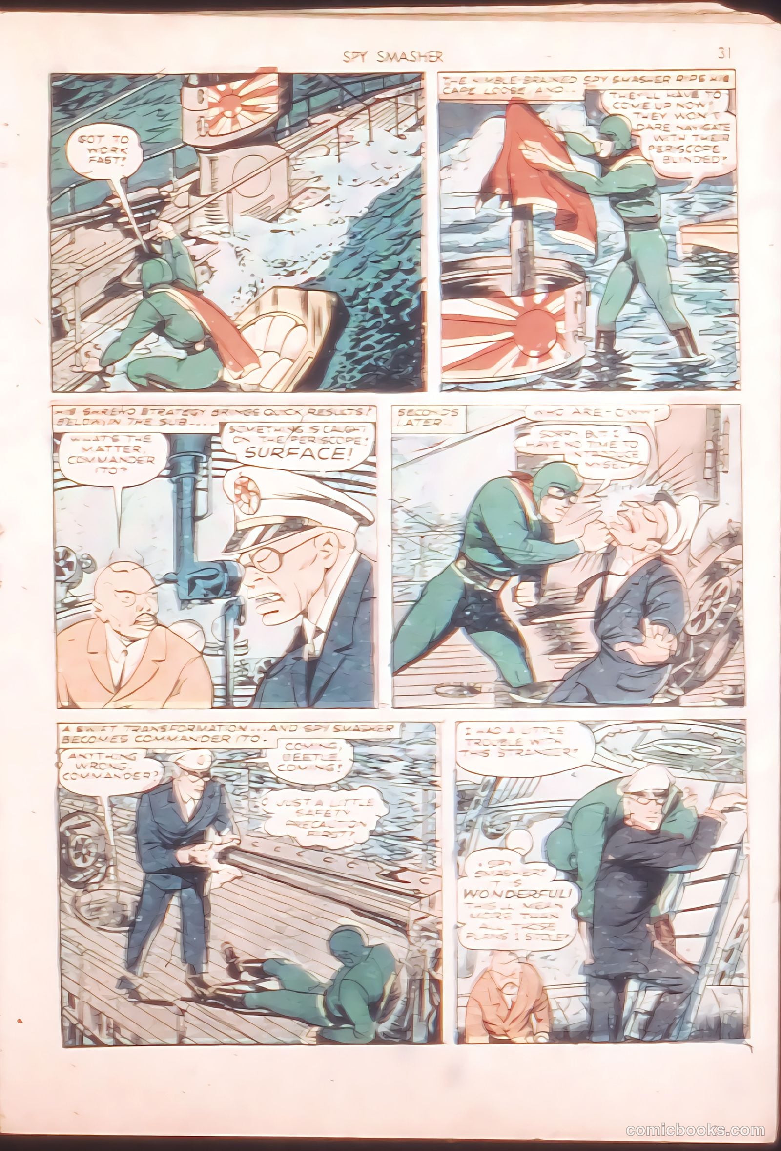 Spy Smasher #10 — page 32 of 69