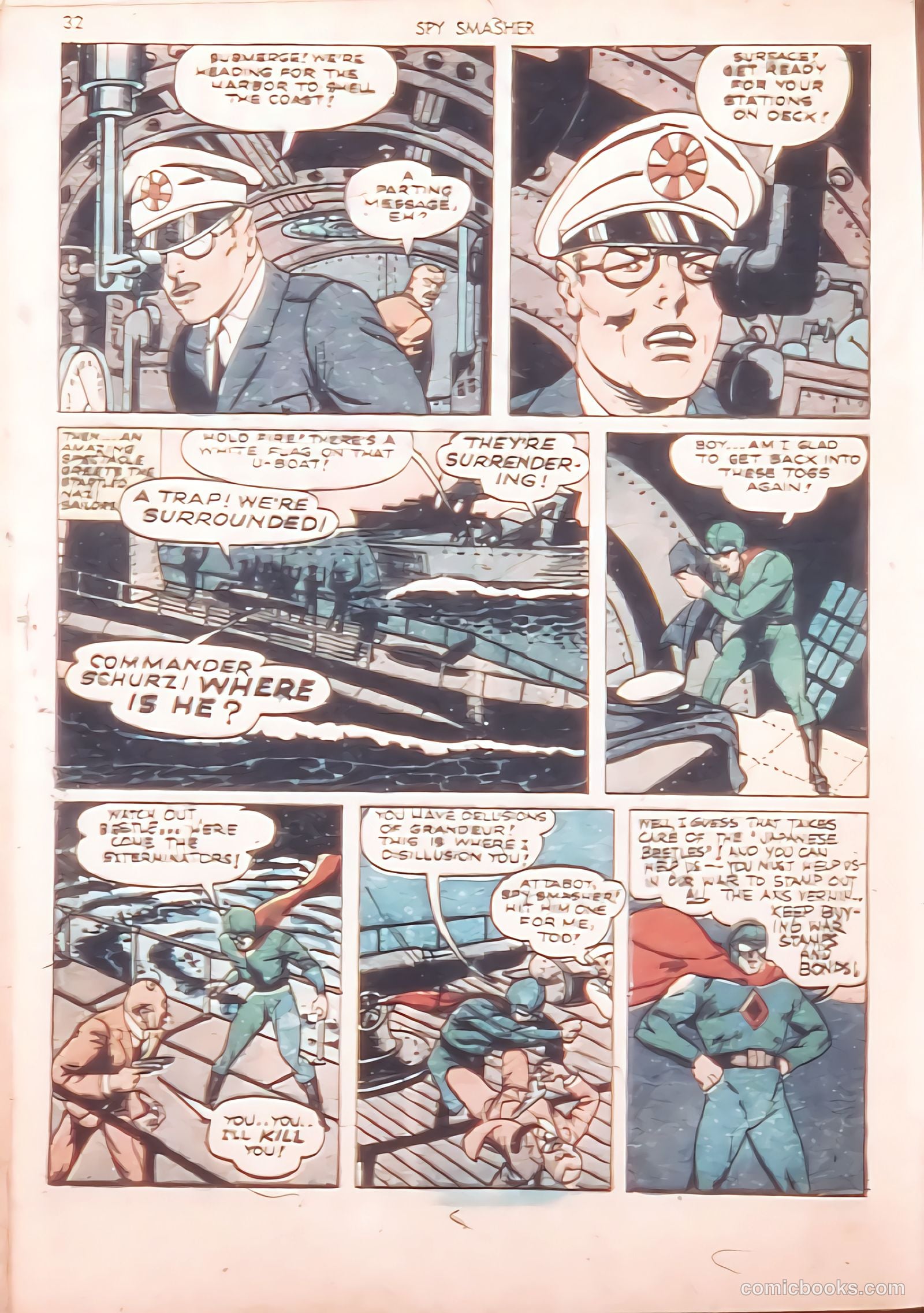 Spy Smasher #10 — page 33 of 69