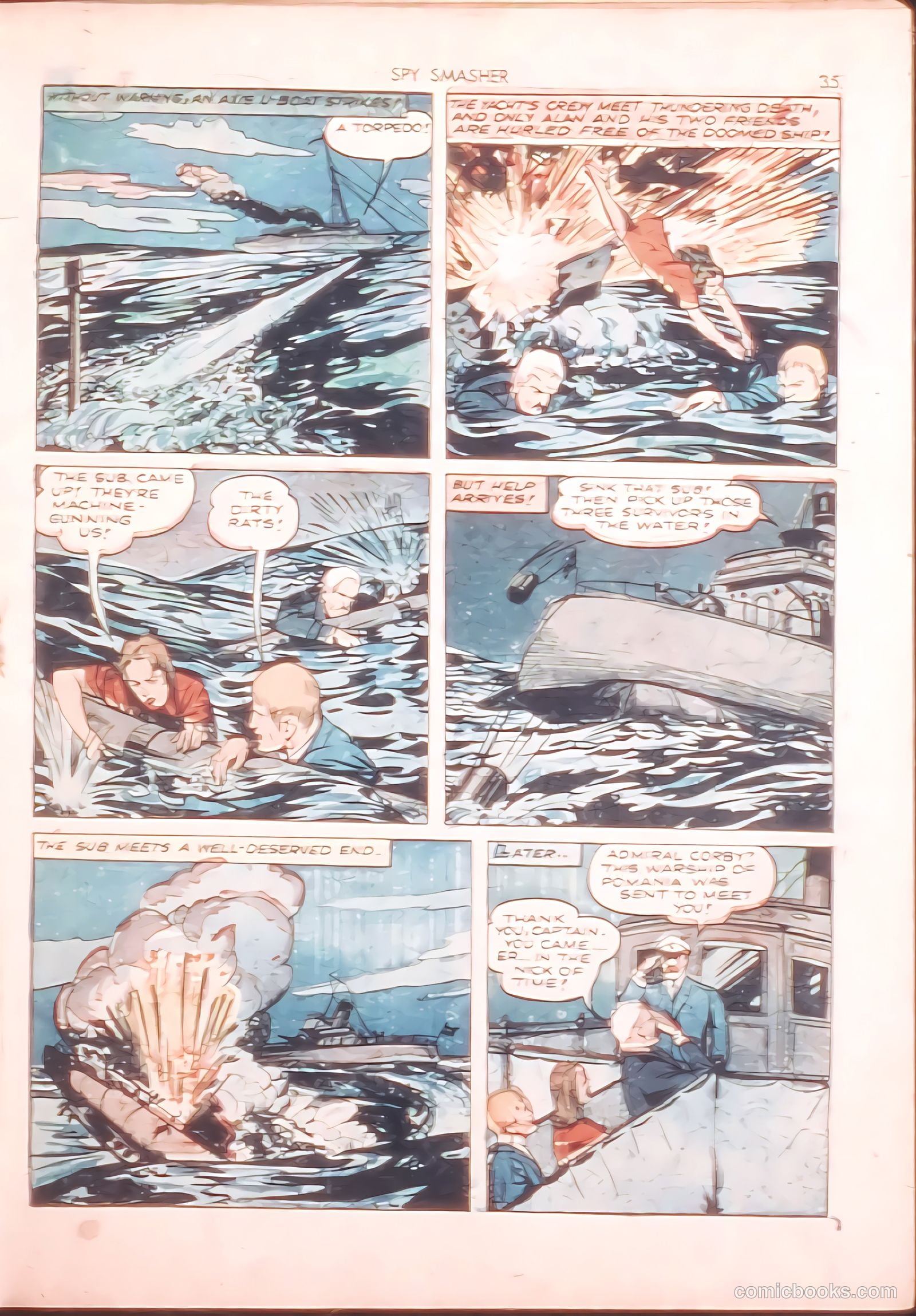 Spy Smasher #10 — page 36 of 69