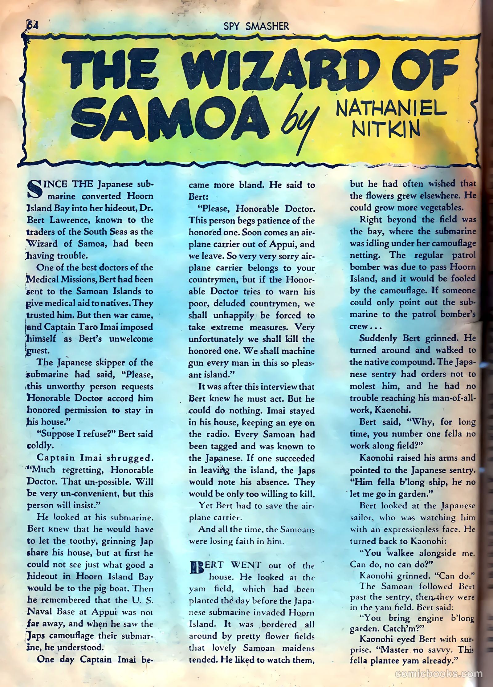 Spy Smasher #10 — page 55 of 69
