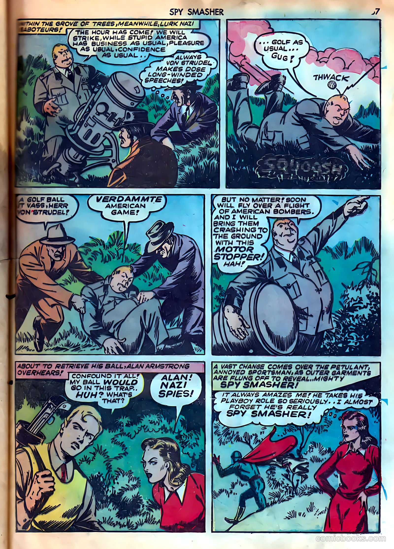Spy Smasher #10 — page 58 of 69