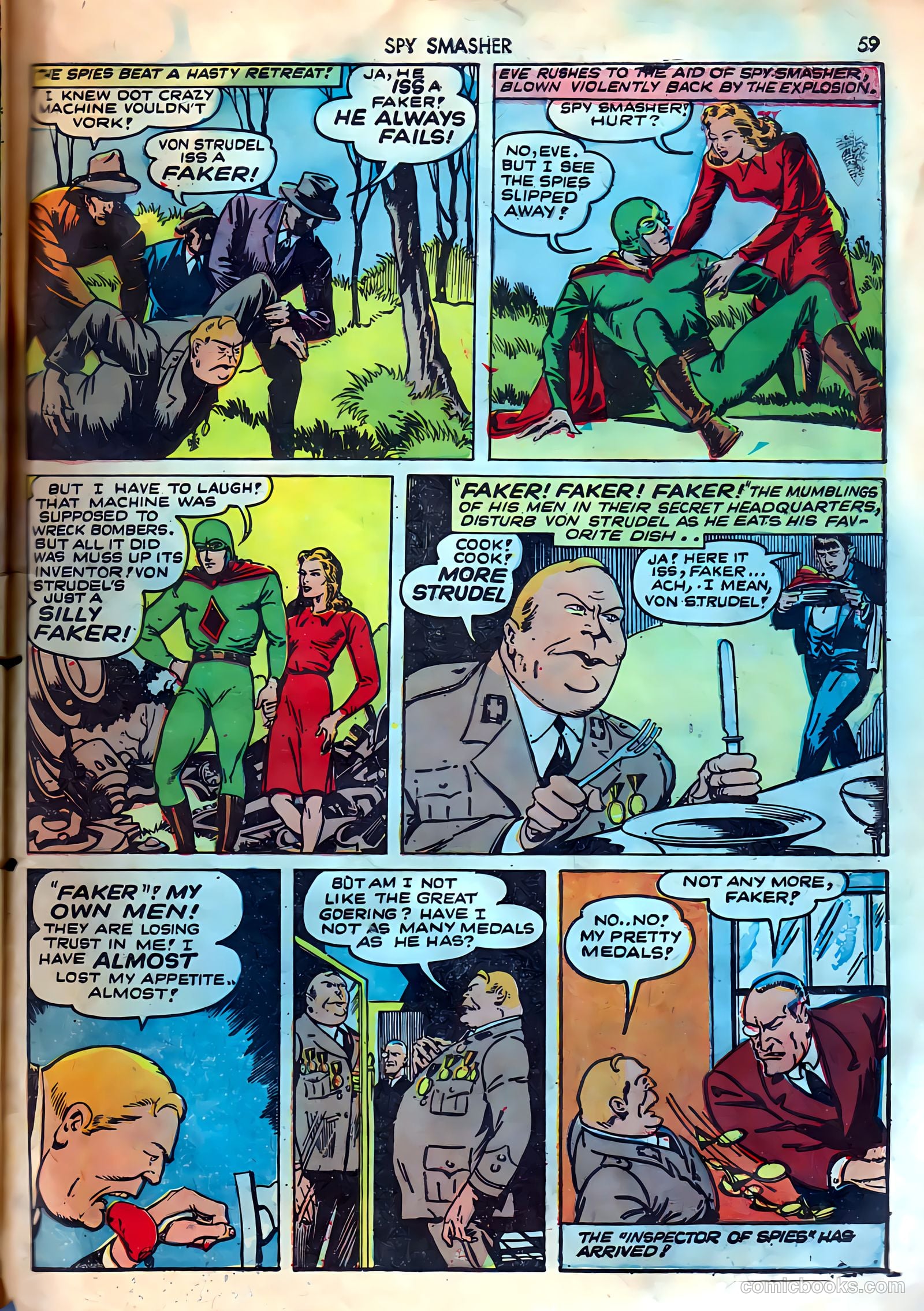 Spy Smasher #10 — page 60 of 69