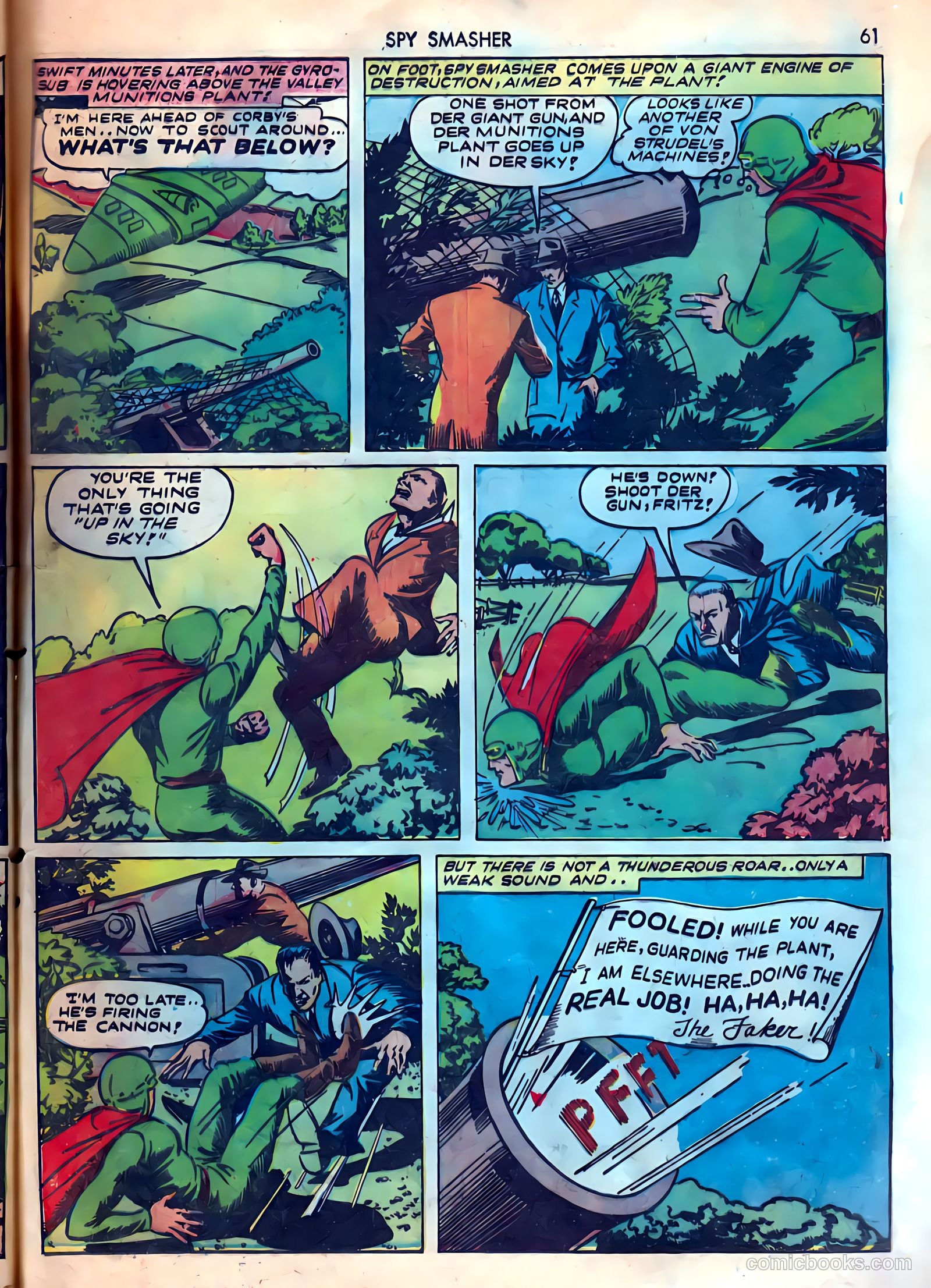 Spy Smasher #10 — page 62 of 69