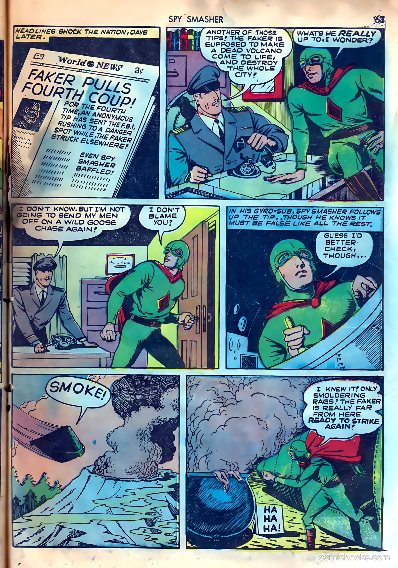 Spy Smasher #10 — page 64 of 69