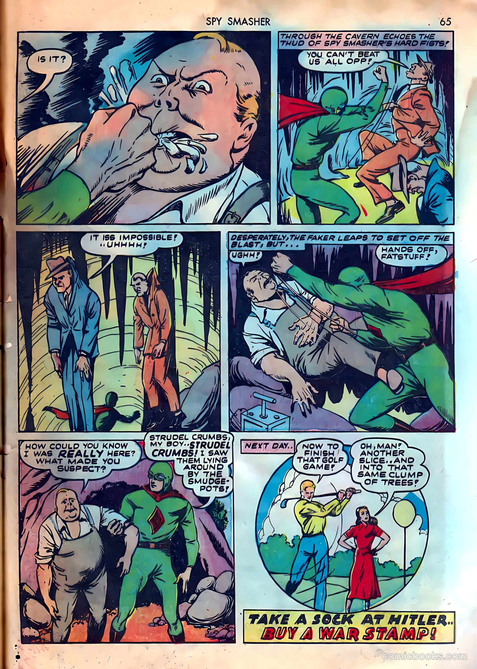 Spy Smasher #10 — page 66 of 69
