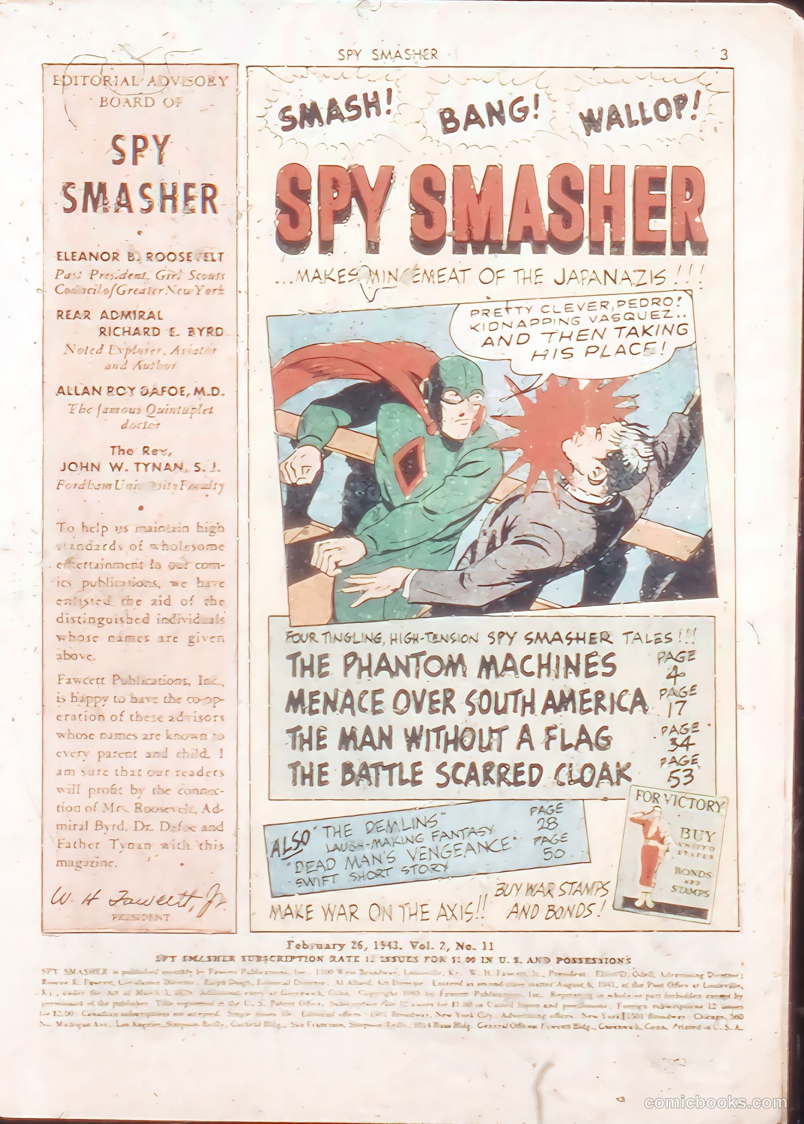 Spy Smasher #11 — page 3 of 67
