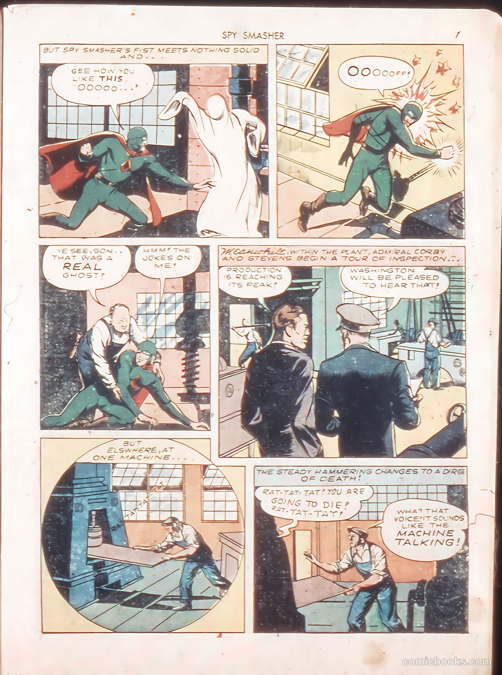 Spy Smasher #11 — page 7 of 67