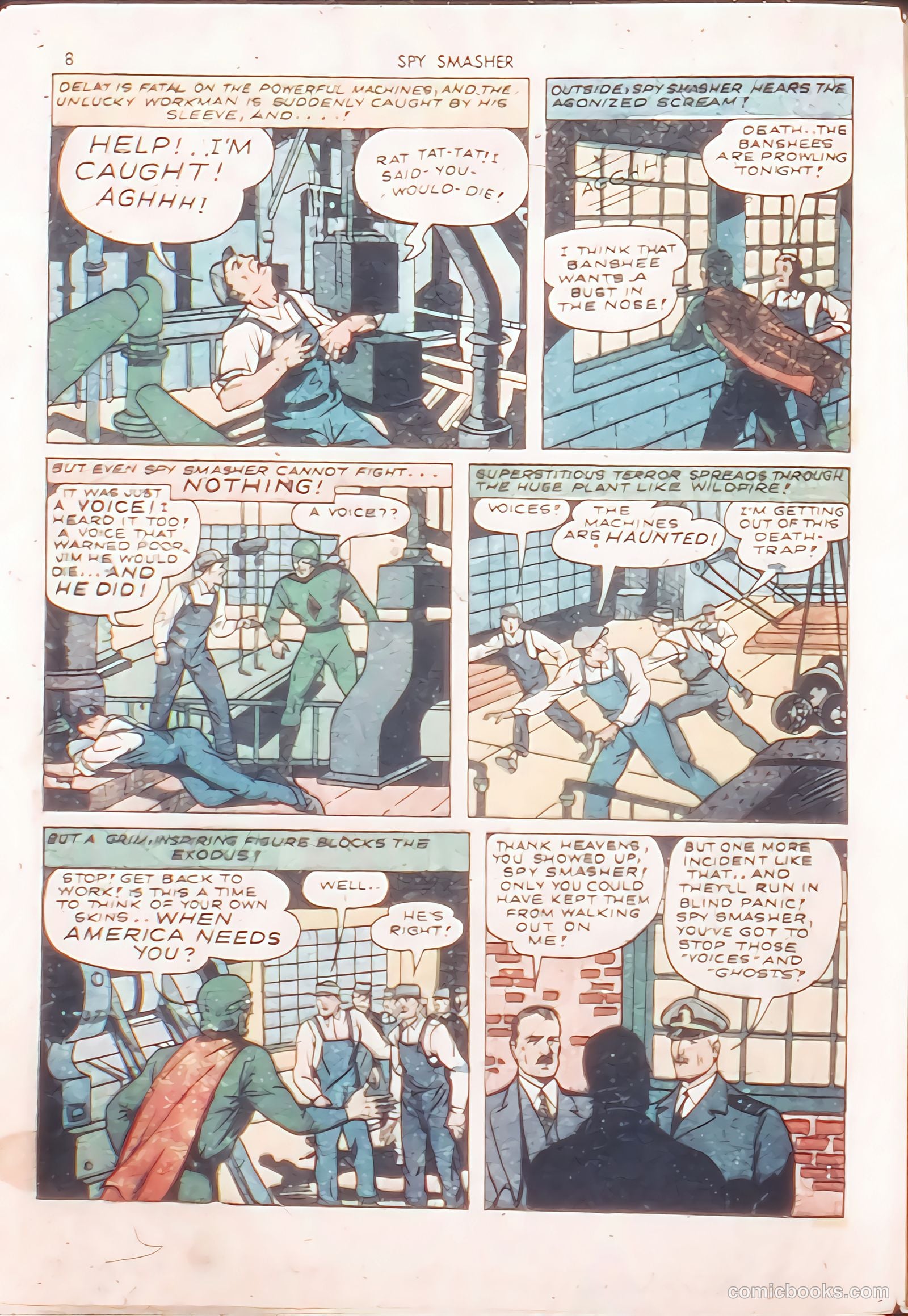 Spy Smasher #11 — page 8 of 67