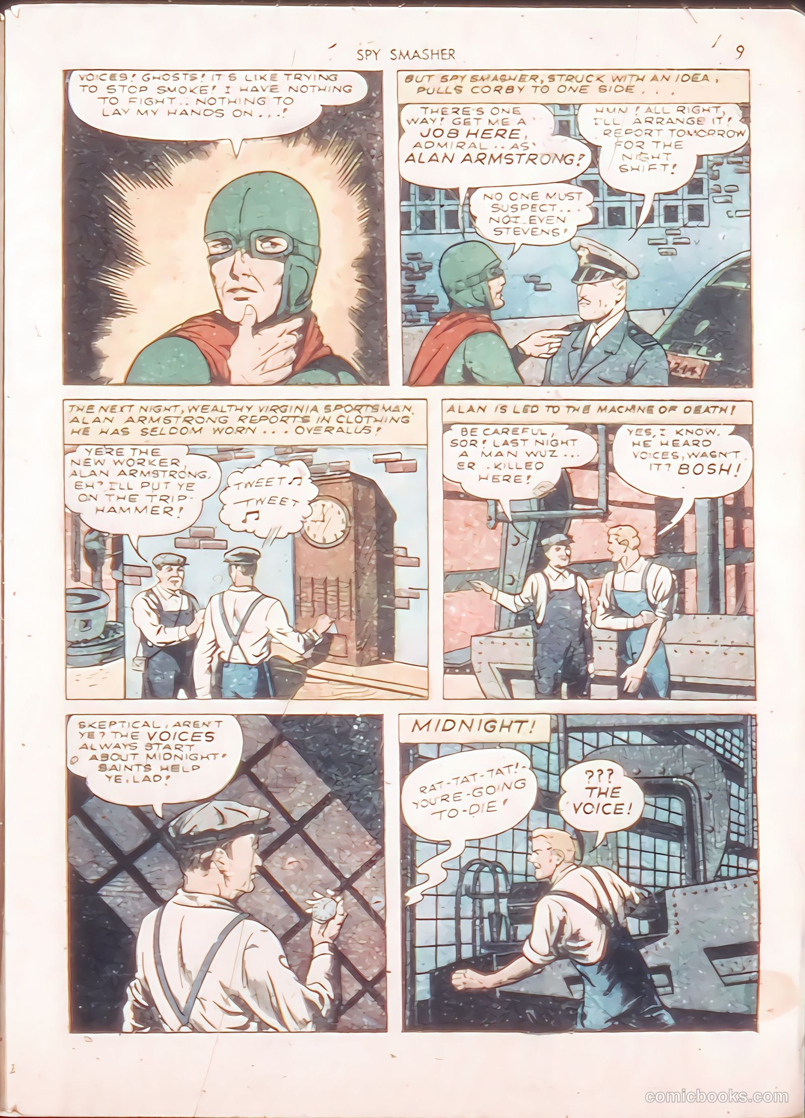 Spy Smasher #11 — page 9 of 67