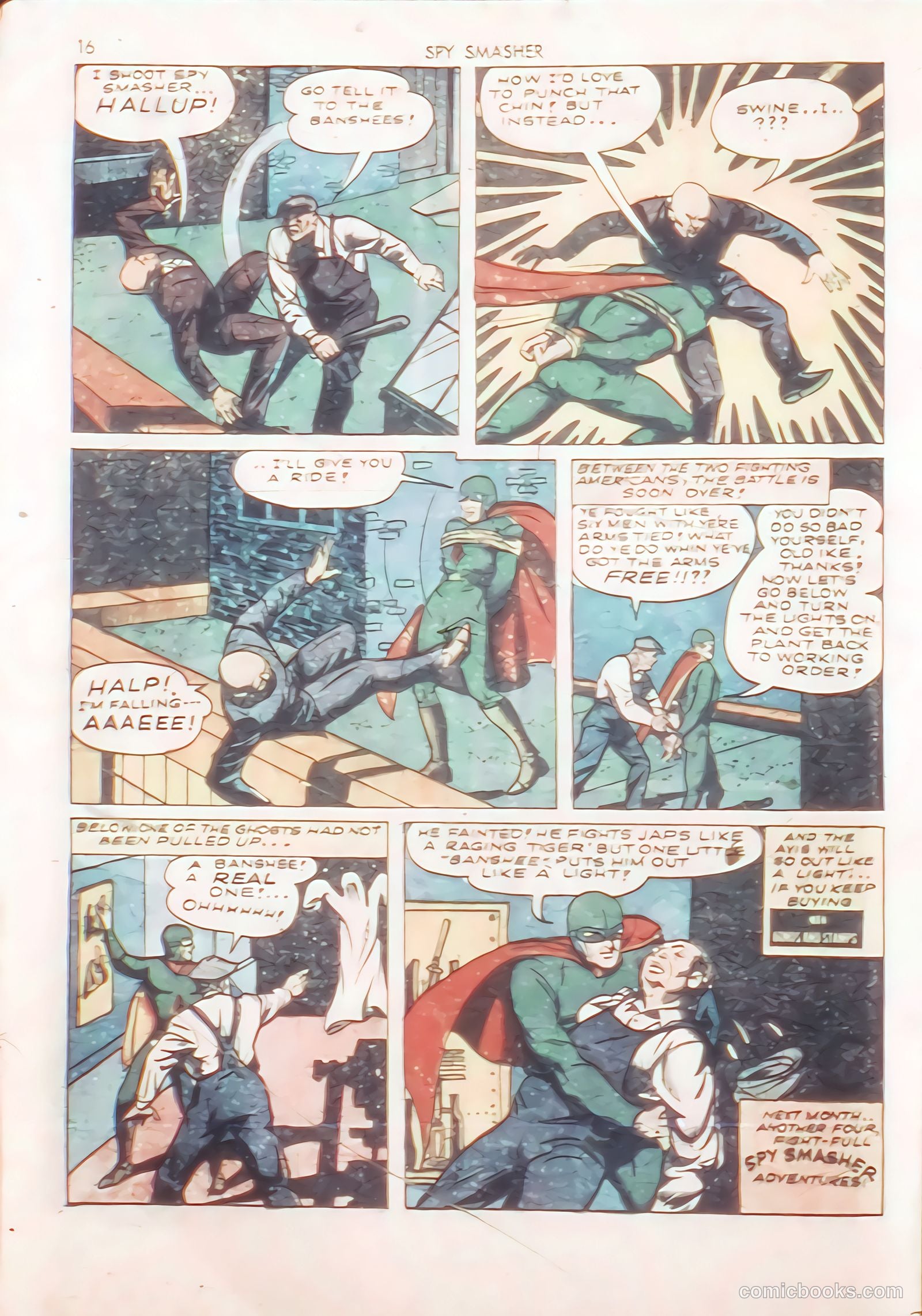 Spy Smasher #11 — page 16 of 67