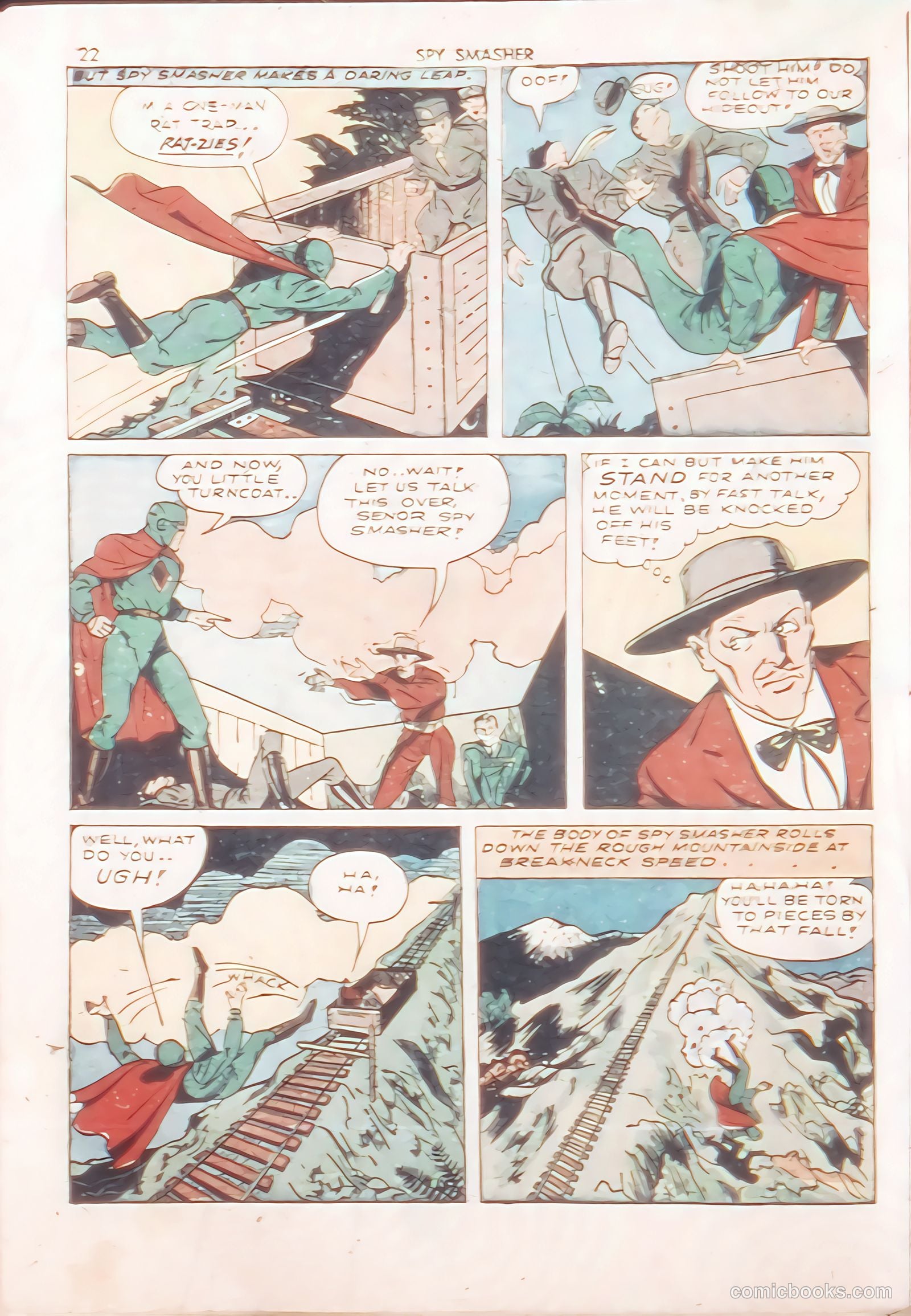 Spy Smasher #11 — page 22 of 67