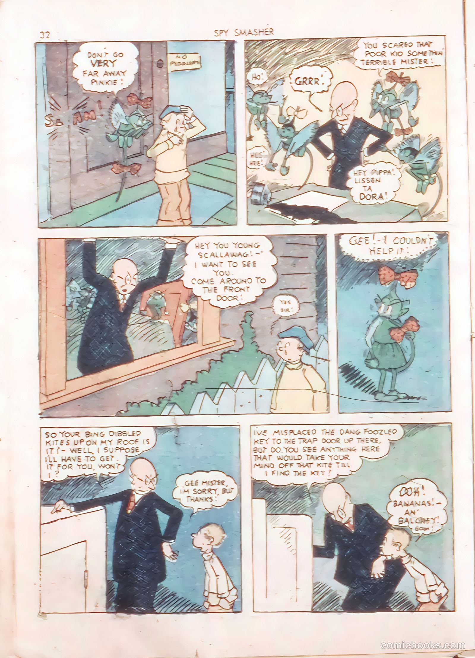 Spy Smasher #11 — page 32 of 67