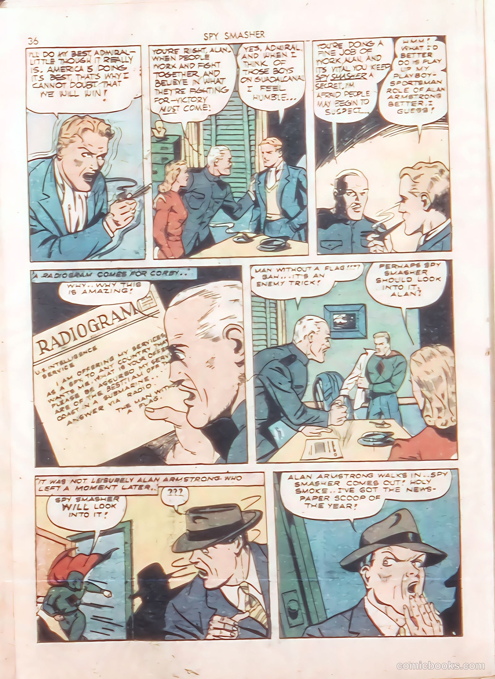 Spy Smasher #11 — page 35 of 67