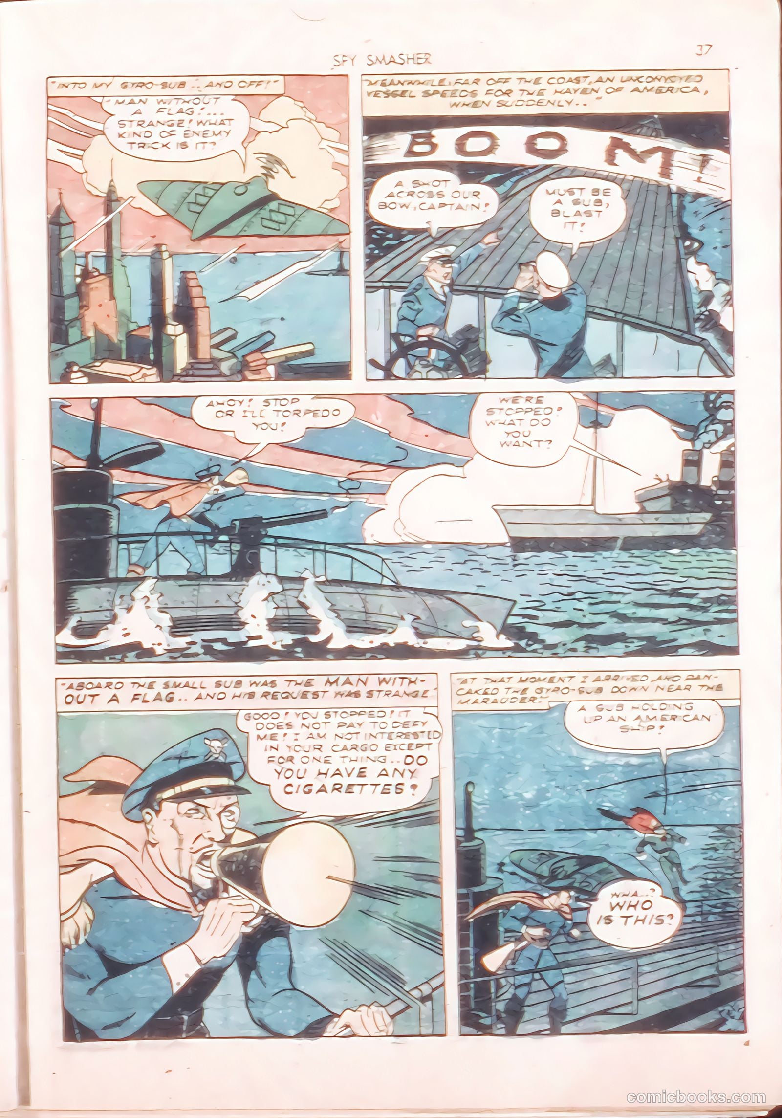 Spy Smasher #11 — page 36 of 67