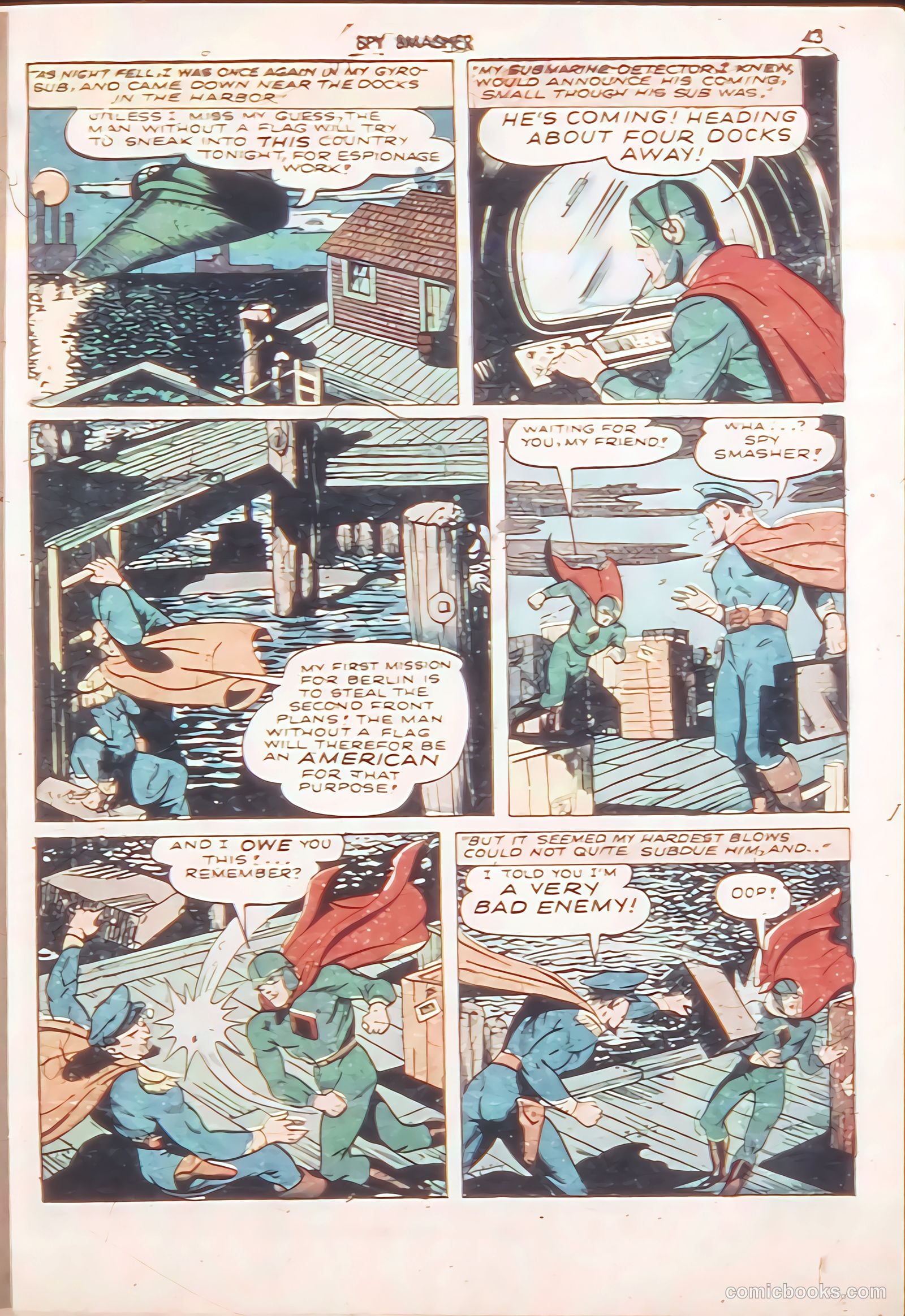 Spy Smasher #11 — page 42 of 67