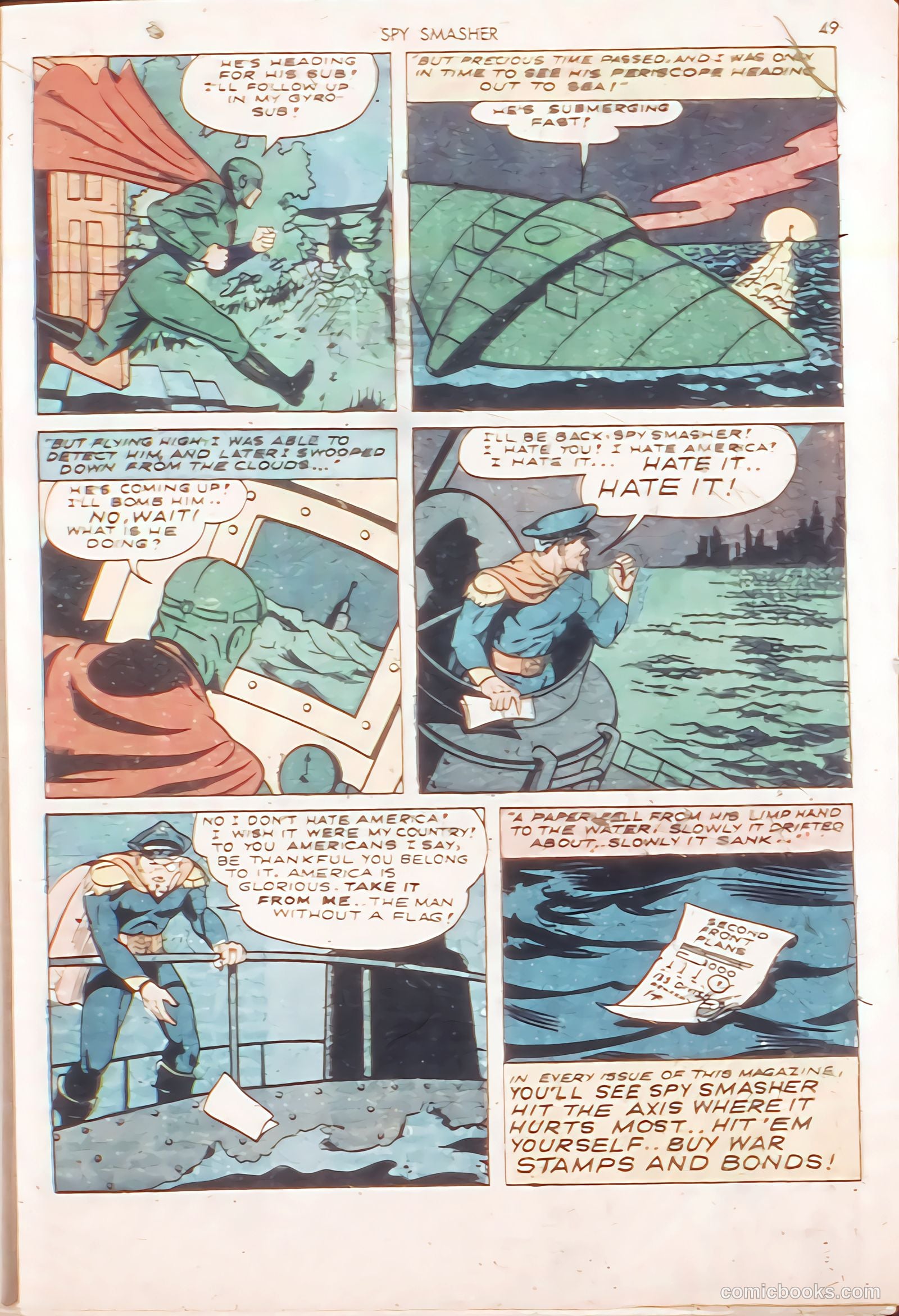 Spy Smasher #11 — page 48 of 67