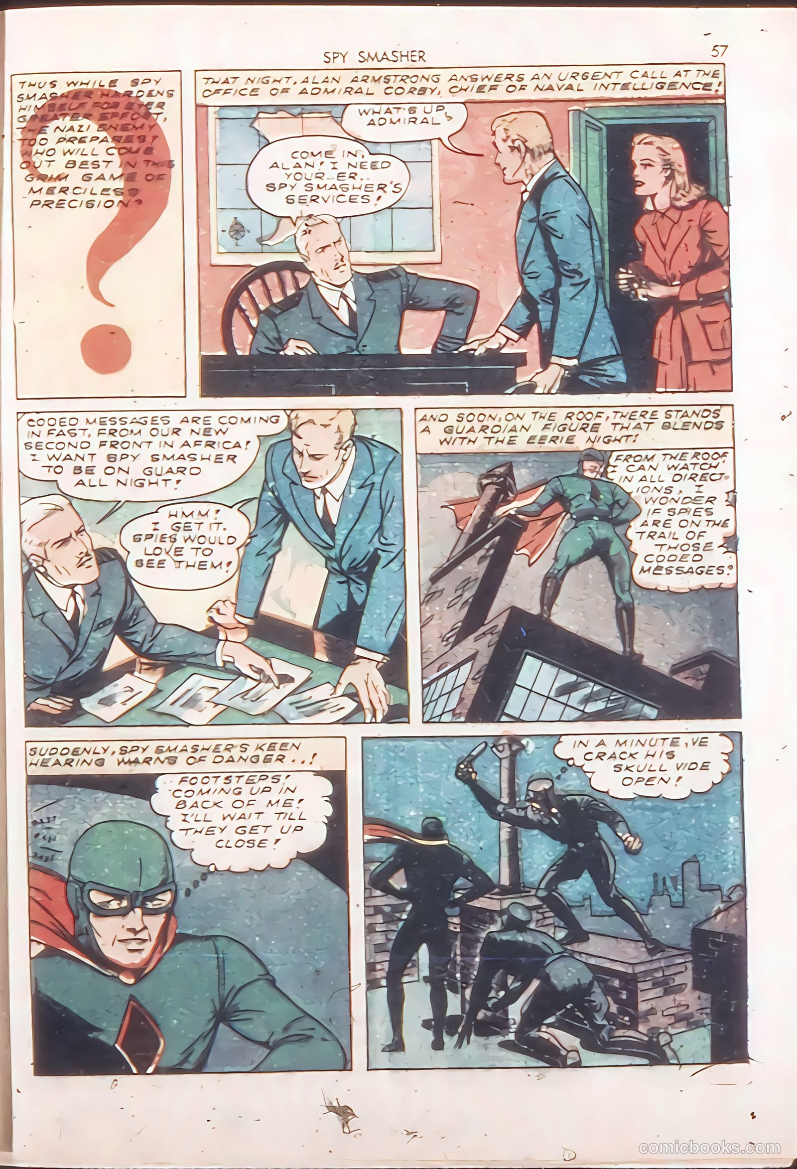 Spy Smasher #11 — page 56 of 67