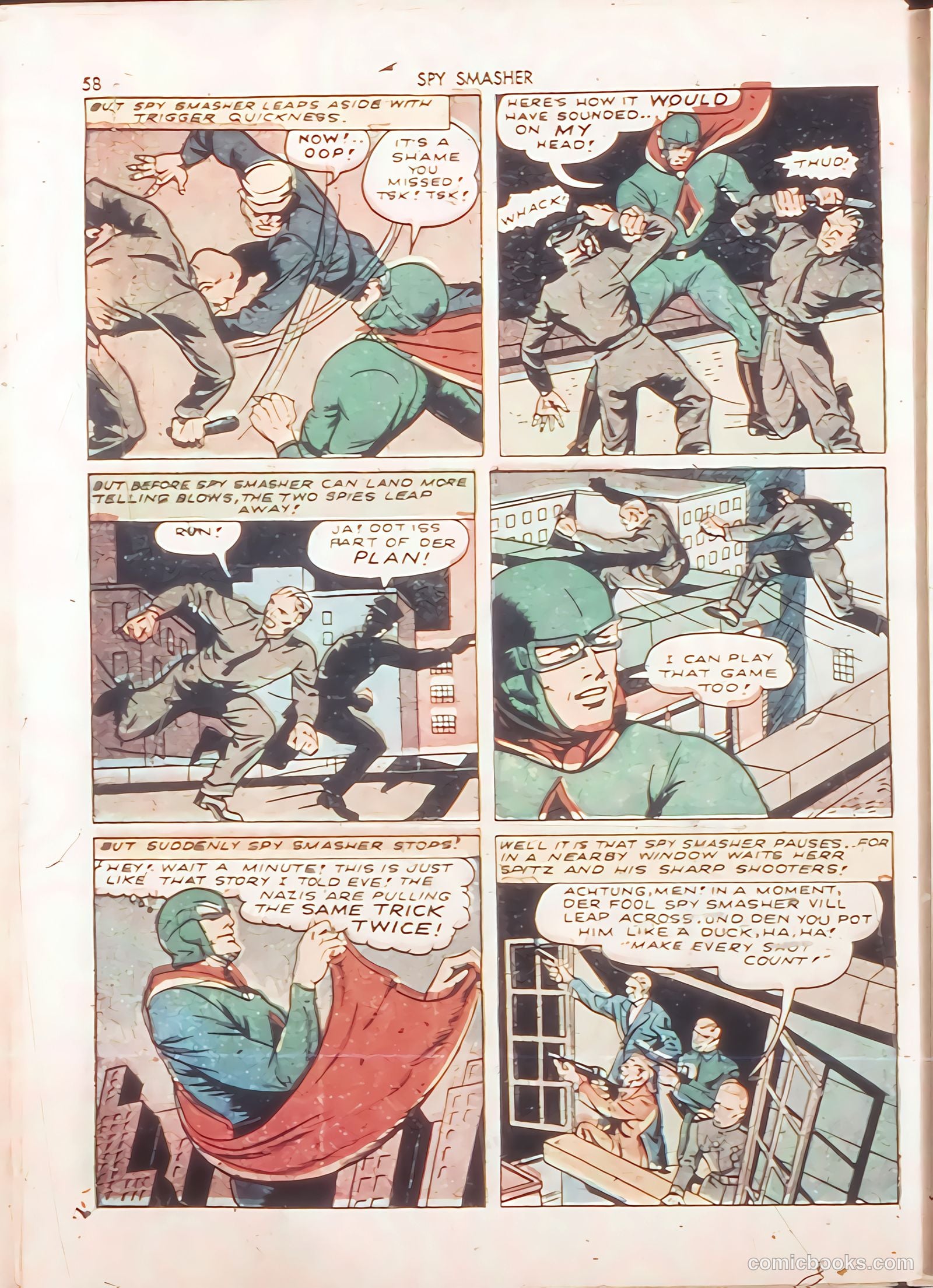 Spy Smasher #11 — page 57 of 67