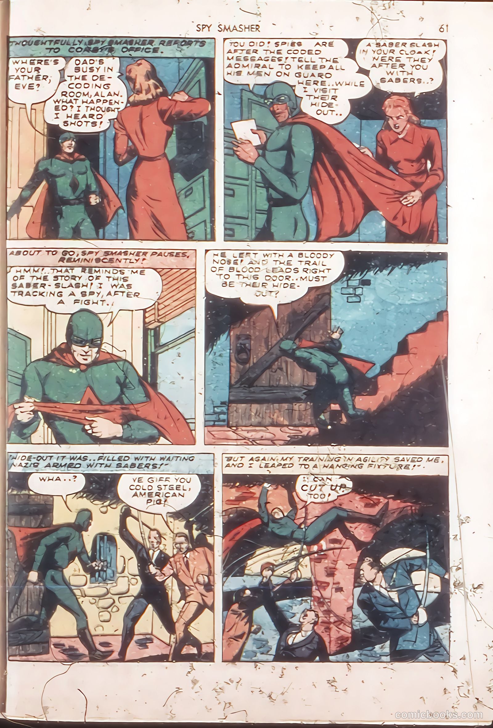 Spy Smasher #11 — page 60 of 67
