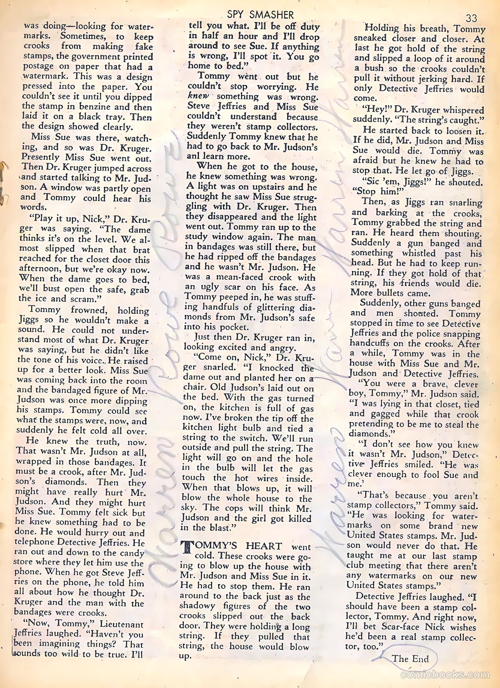 Spy Smasher #2 — page 35 of 68